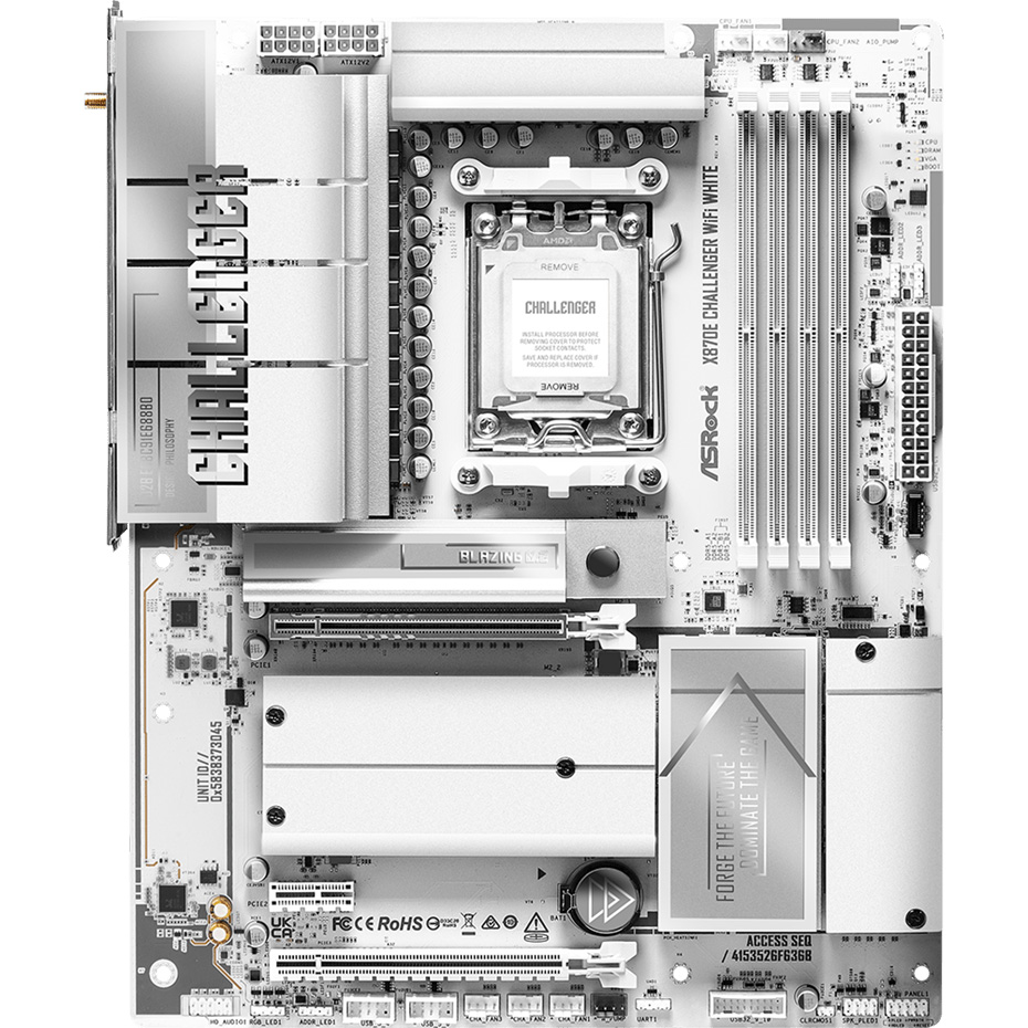 Материнская плата ASROCK X870E Challenger WiFi White