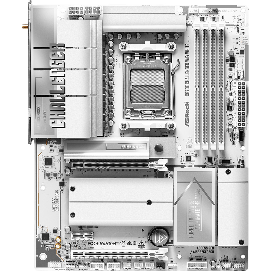 Материнская плата ASROCK X870E Challenger WiFi White