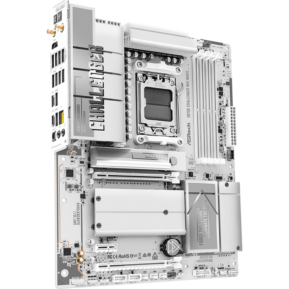 Материнская плата ASROCK X870E Challenger WiFi White