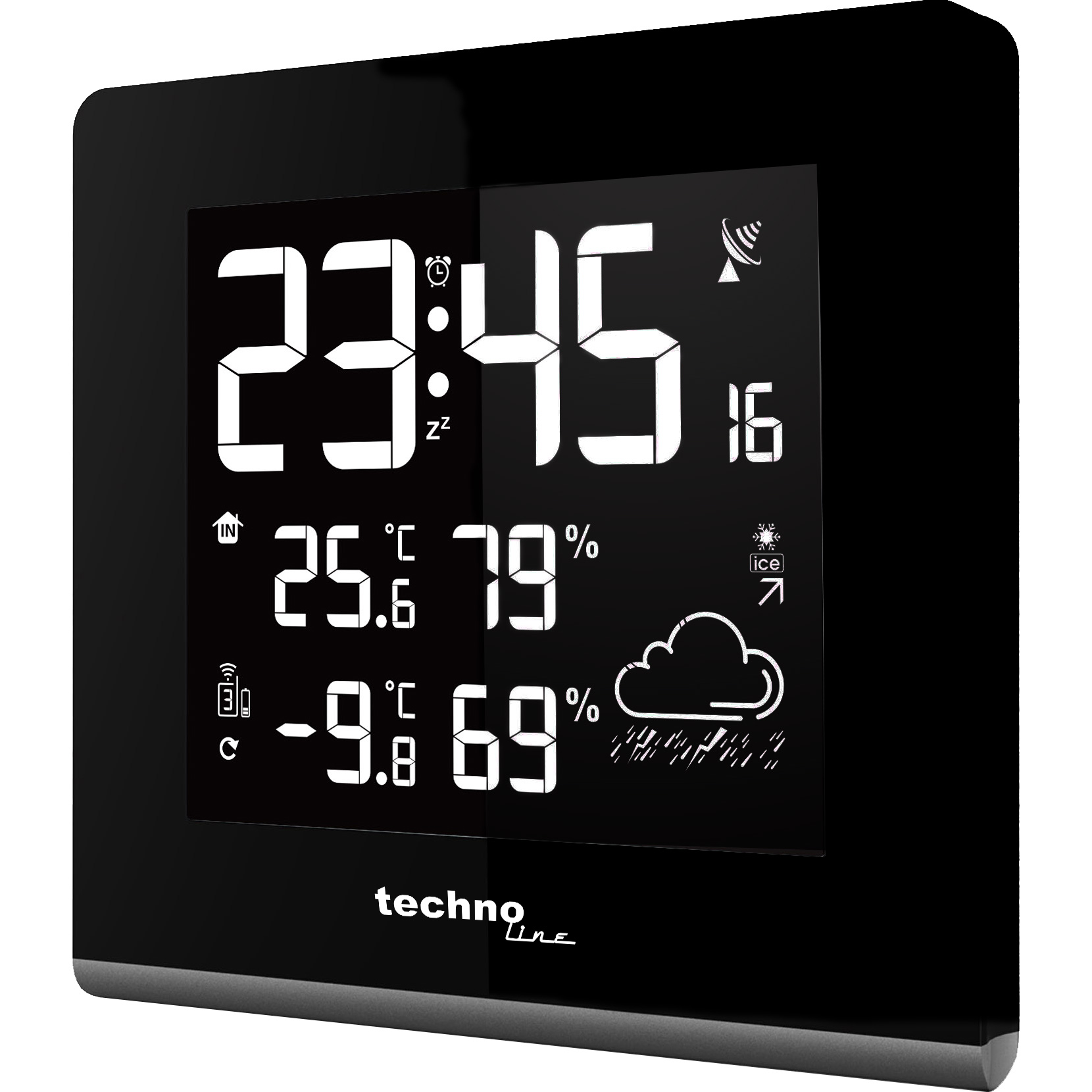 Метеостанція TECHNOLINE WS9065 Black