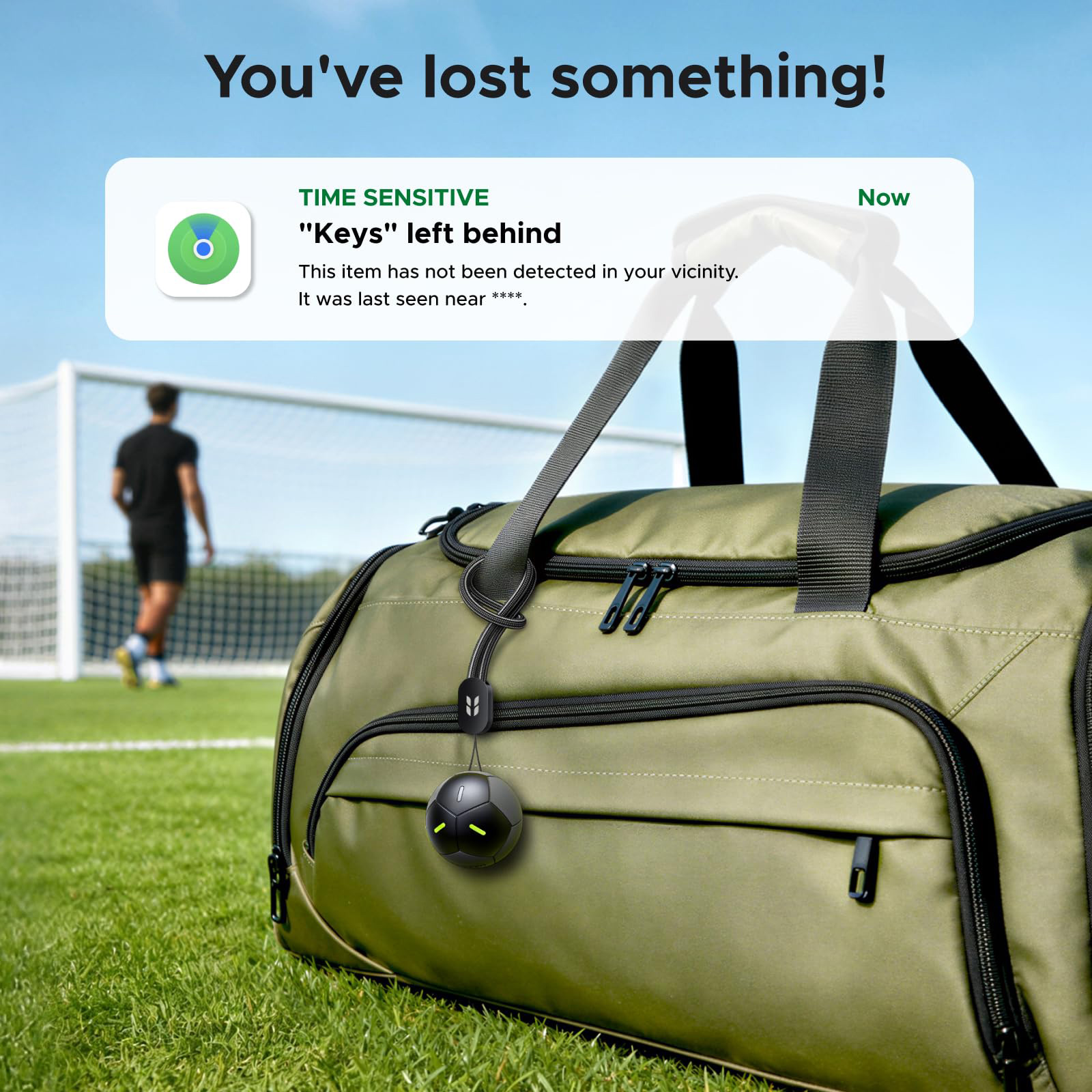 Поисковый брелок UGREEN FineTrack 2 Soccer Ball