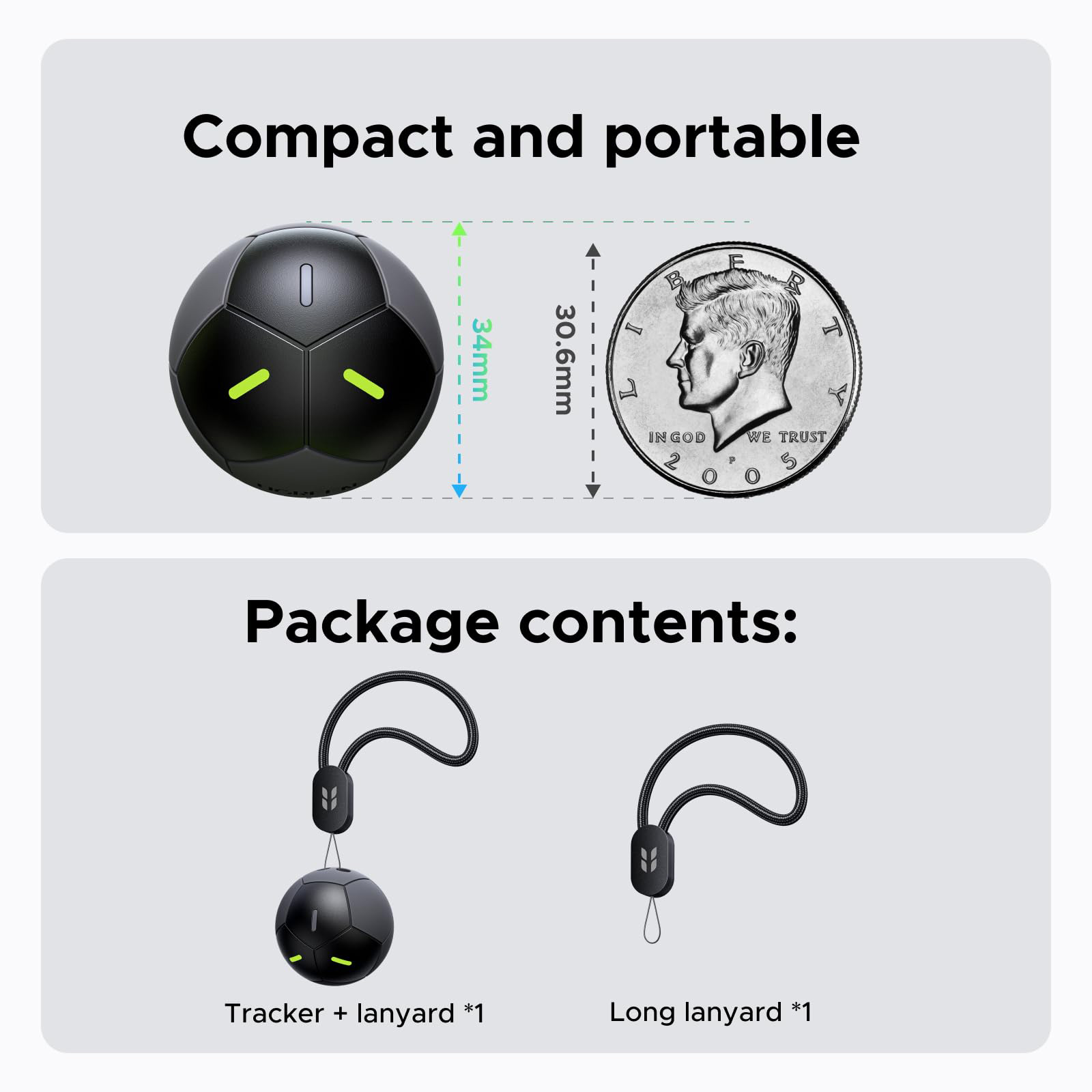 Поисковый брелок UGREEN FineTrack 2 Soccer Ball