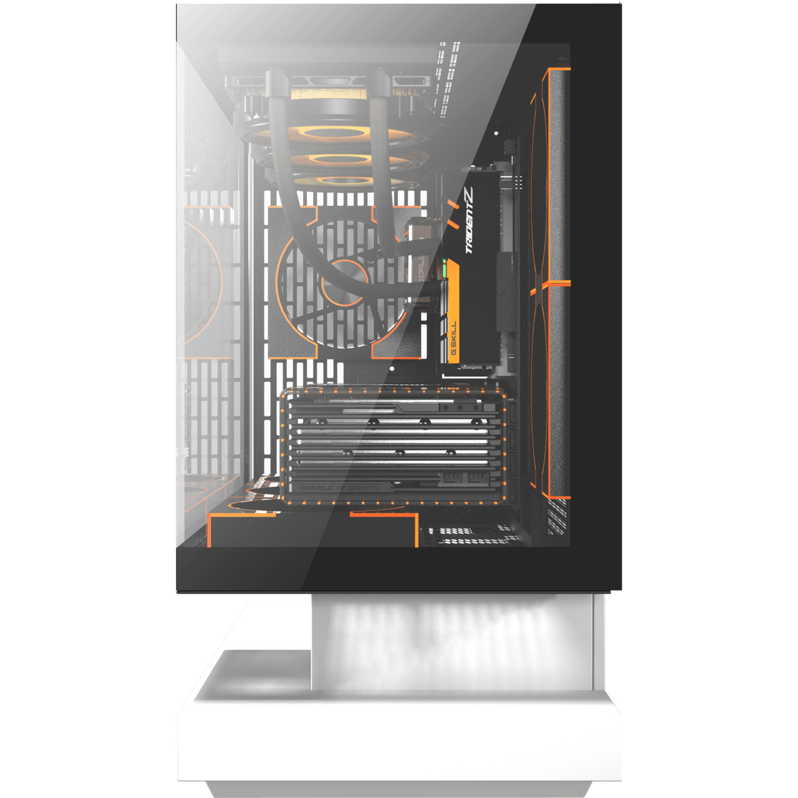 Корпус DARKFLASH Floatron F1 White