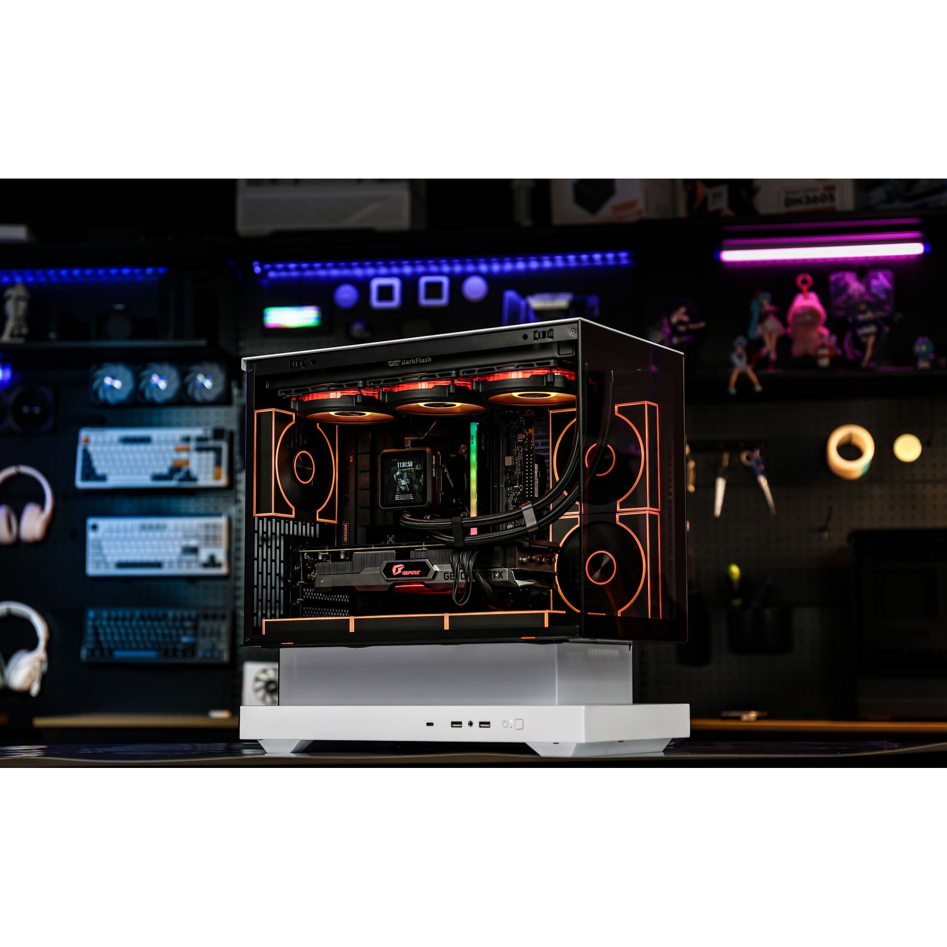 Корпус DARKFLASH Floatron F1 White