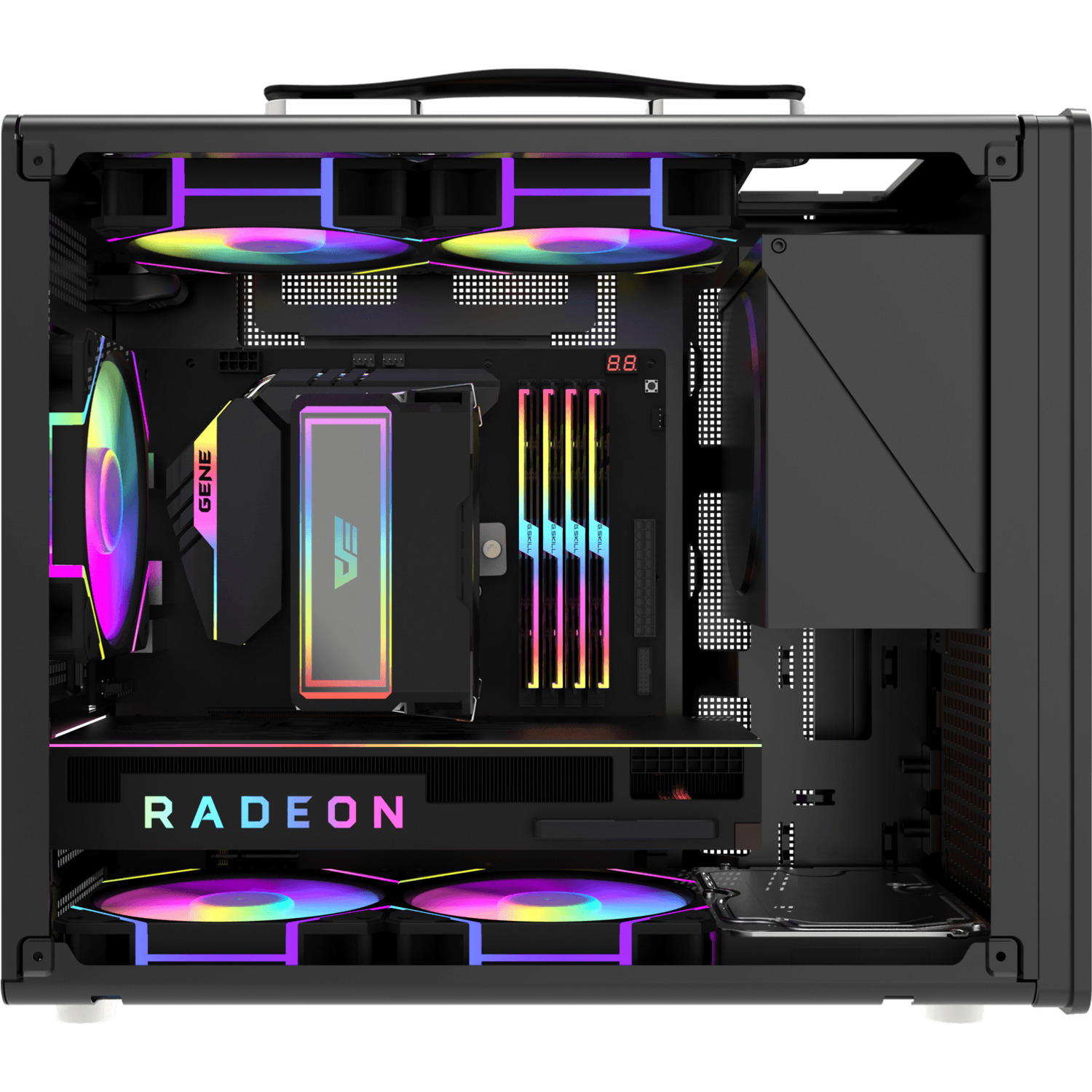 Корпус DARKFLASH WD200 Black