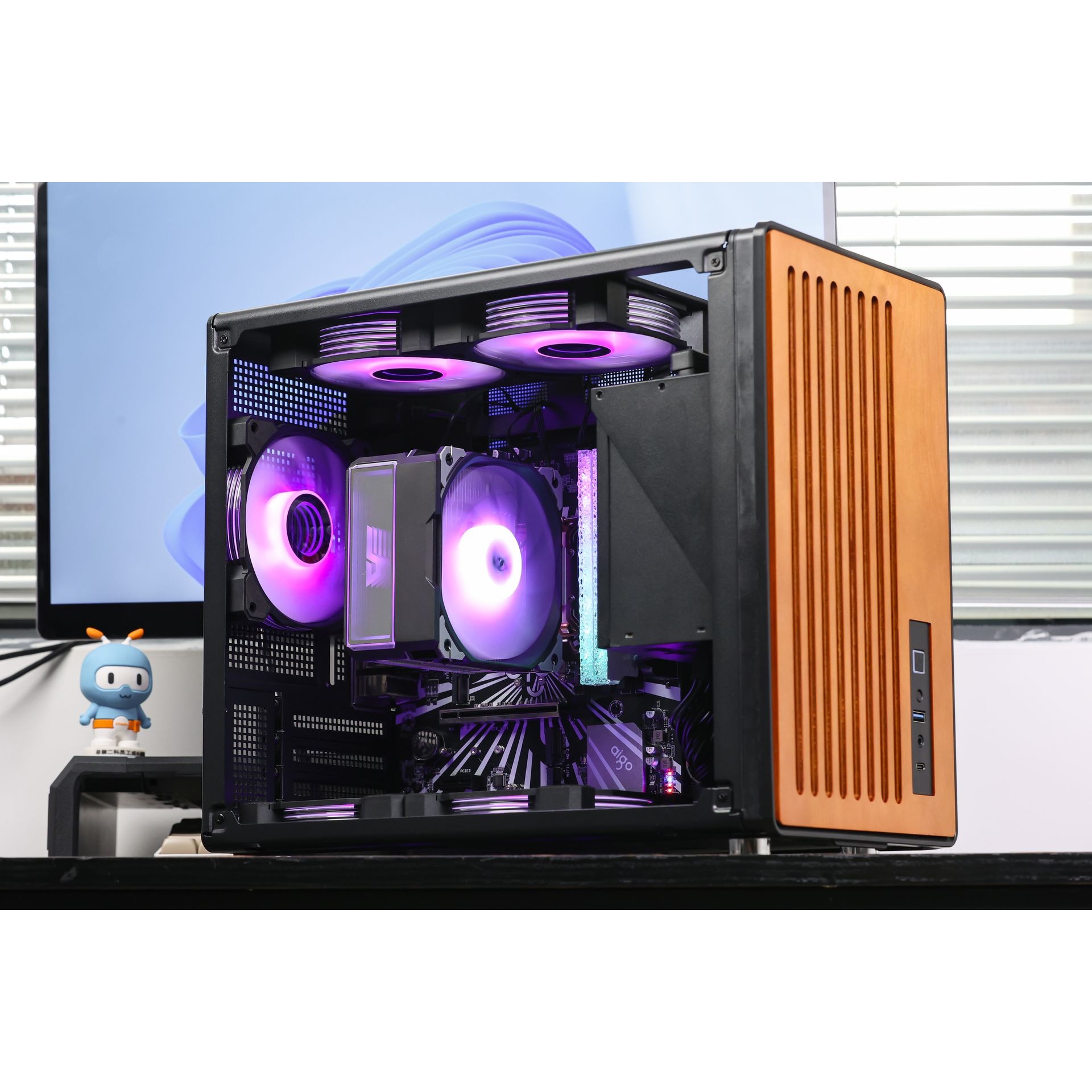 Корпус DARKFLASH WD200 Black