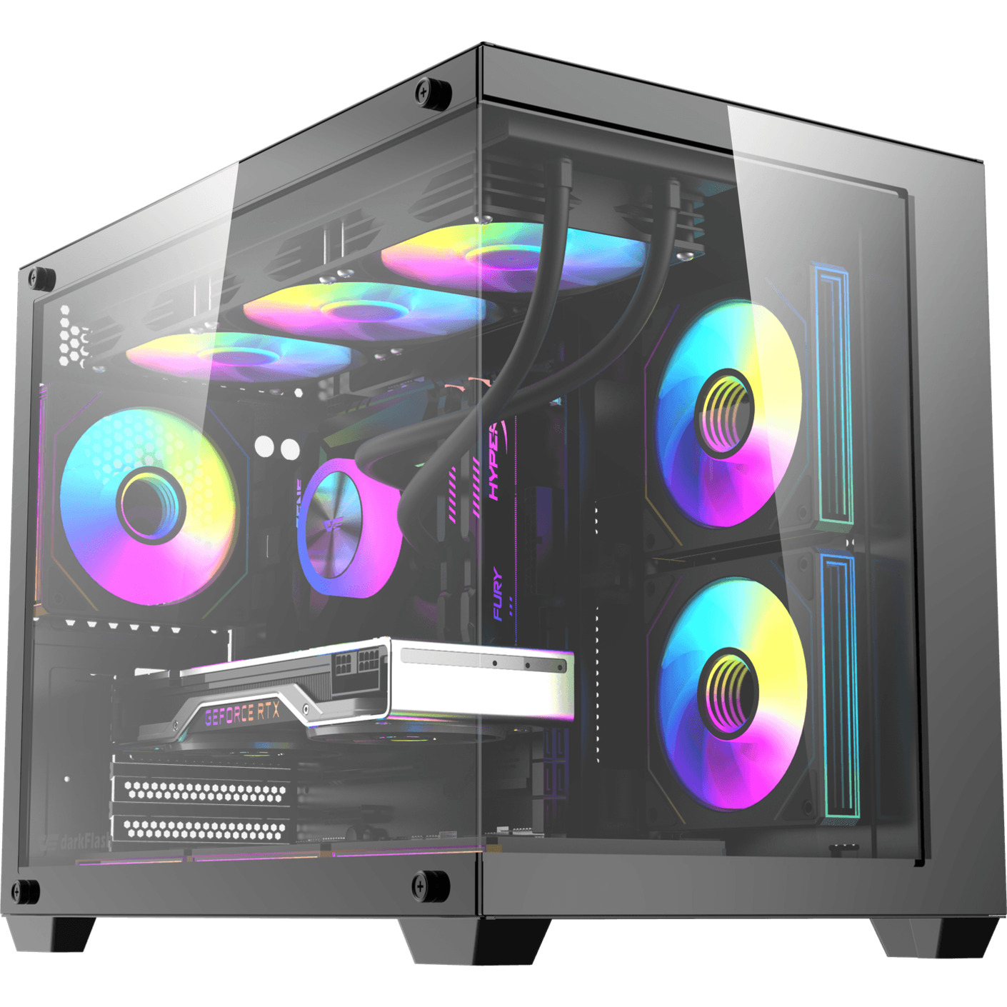 Корпус DARKFLASH B275 Pro Black