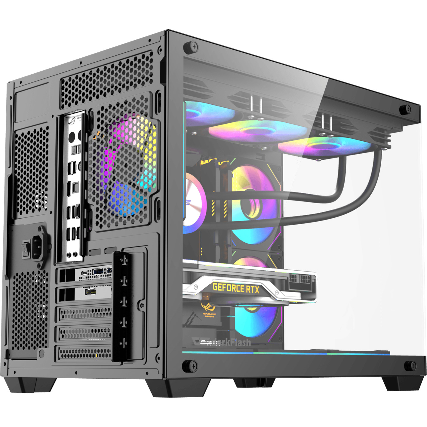 Корпус DARKFLASH B275 Pro Black