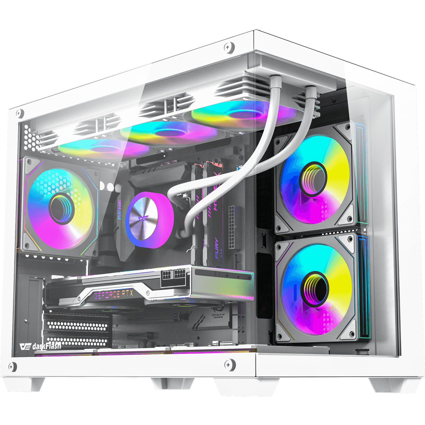 Корпус DARKFLASH B275 Pro White