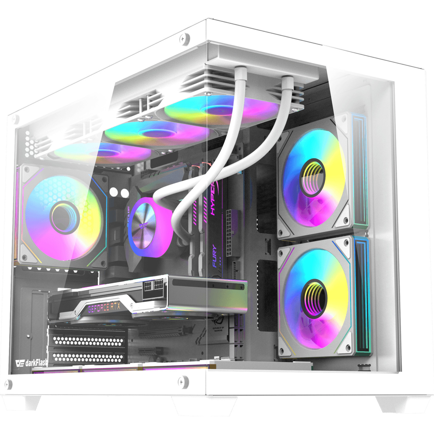 Корпус DARKFLASH B275 Pro White