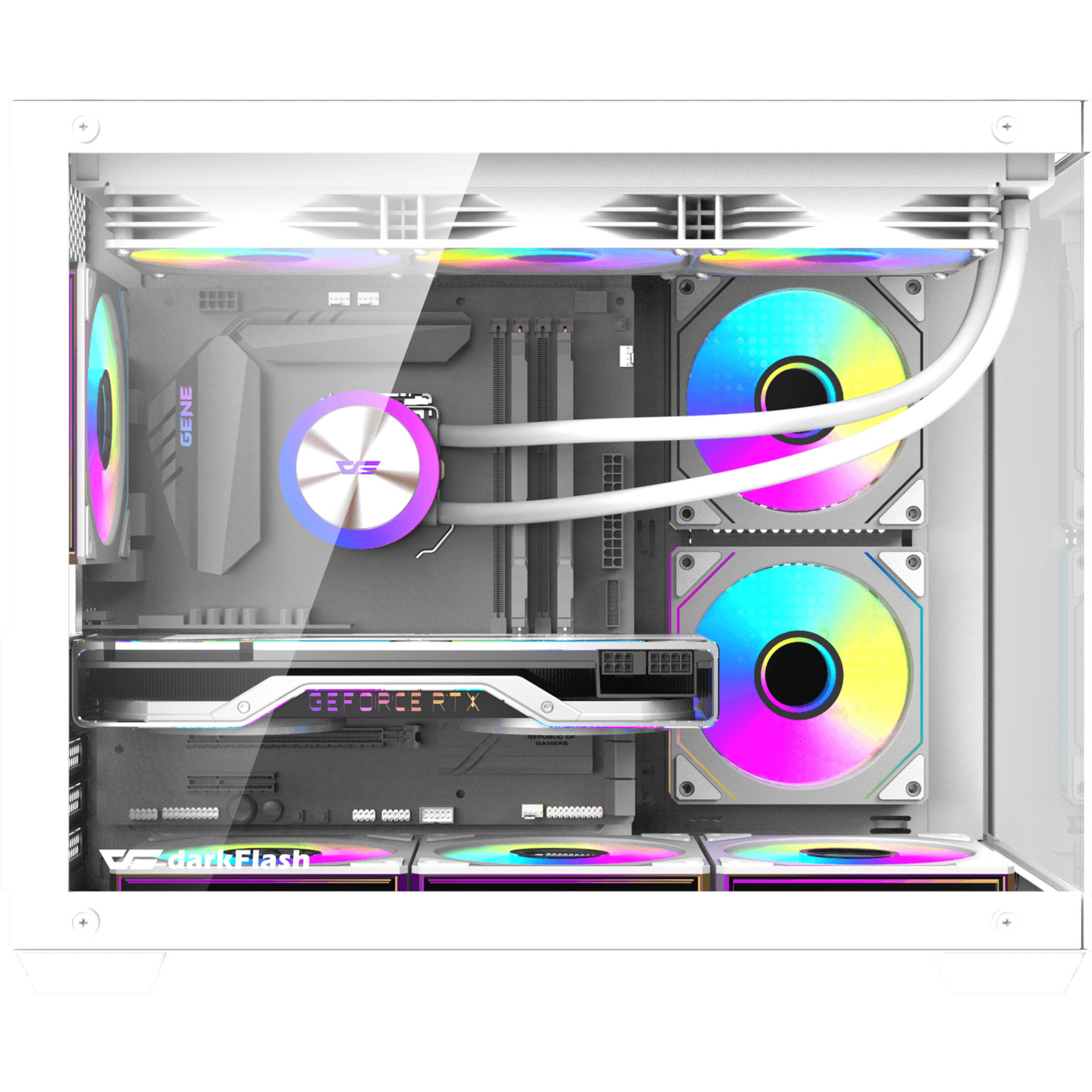 Корпус DARKFLASH B275 Pro White