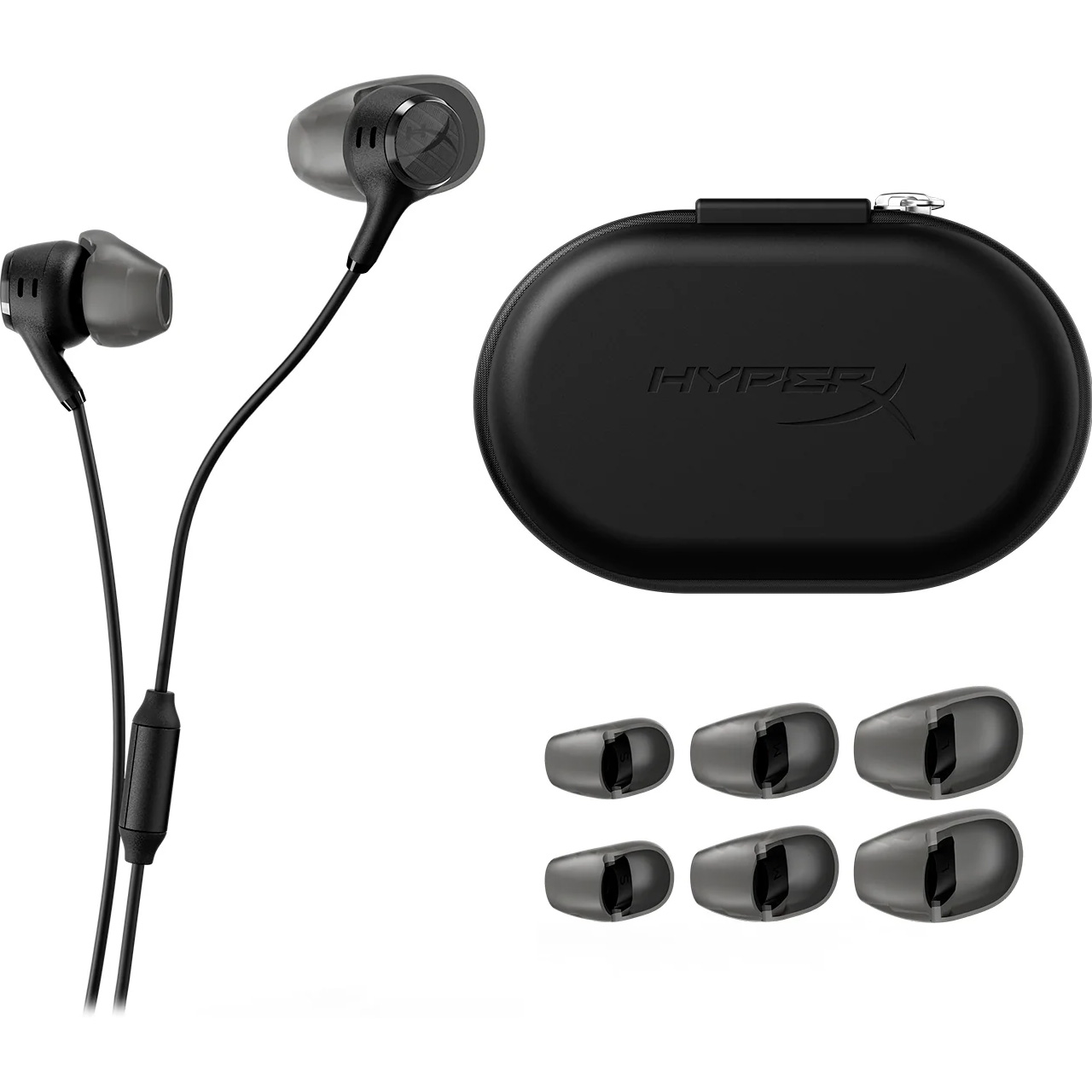 Навушники геймерскі HYPERX Cloud Earbuds III Black (BN7R9AA)