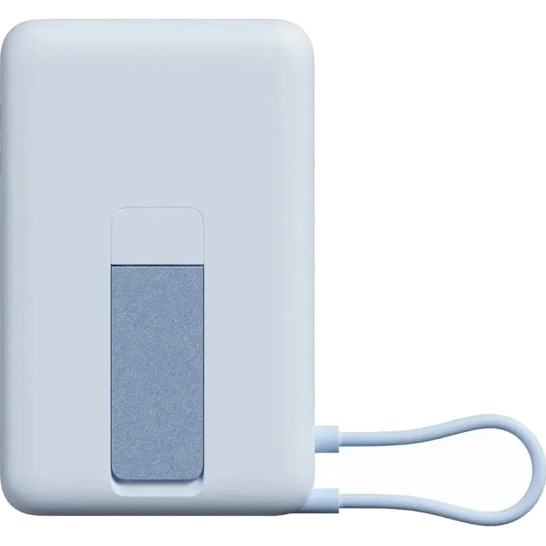 Повербанк з бездротовою зарядкою XIAOMI Magnetic Power Bank with Built-in Stand 33W 10000mAh Blue (BHR08PCGL)