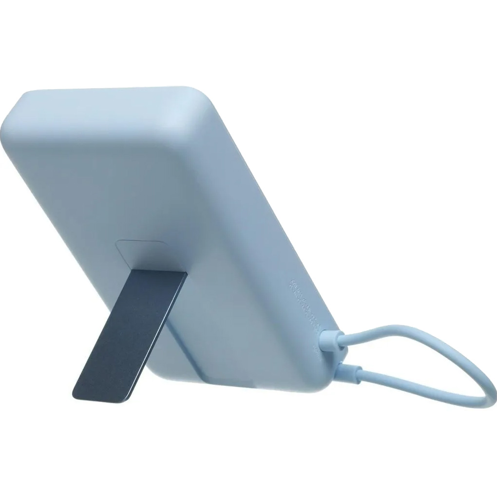 Повербанк з бездротовою зарядкою XIAOMI Magnetic Power Bank with Built-in Stand 33W 10000mAh Blue (BHR08PCGL)