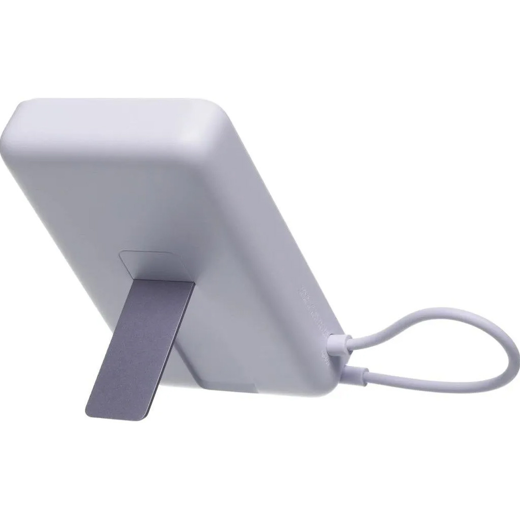 Повербанк з бездротовою зарядкою XIAOMI Magnetic Power Bank with Built-in Stand 33W 10000mAh Purple (BHR08PAGL)