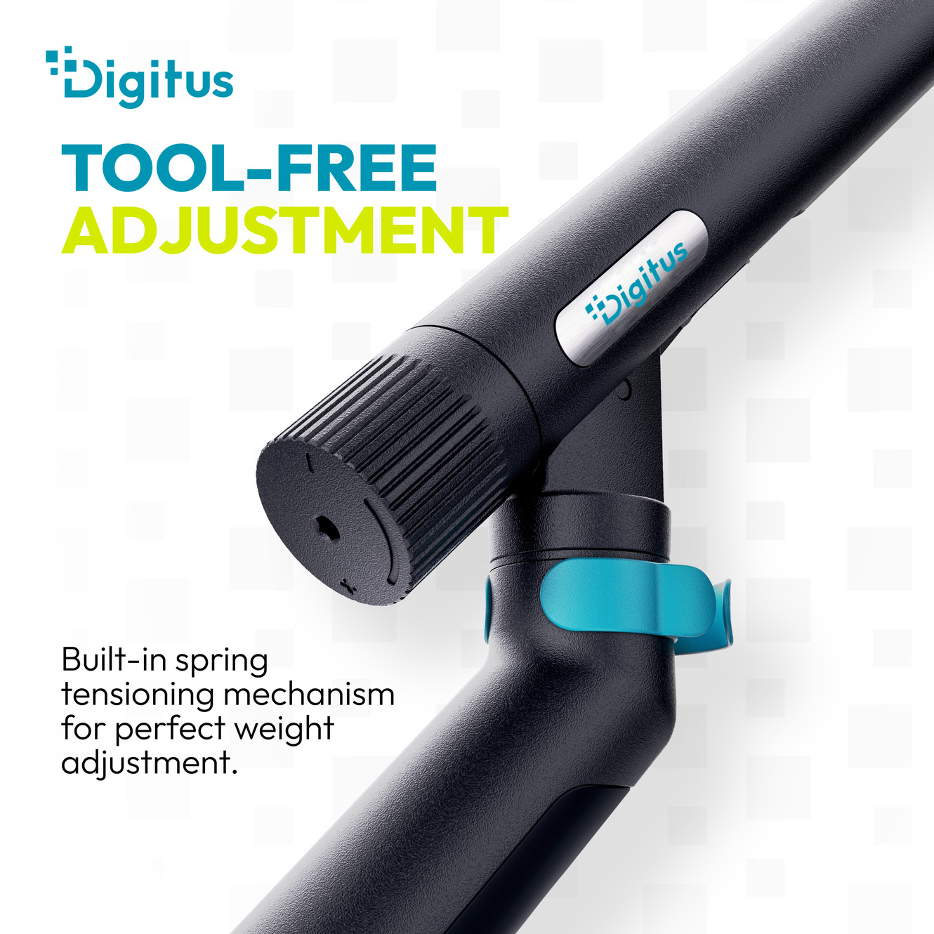 Крепление настольное для 2-х мониторов DIGITUS DA-90471 до 35" Black