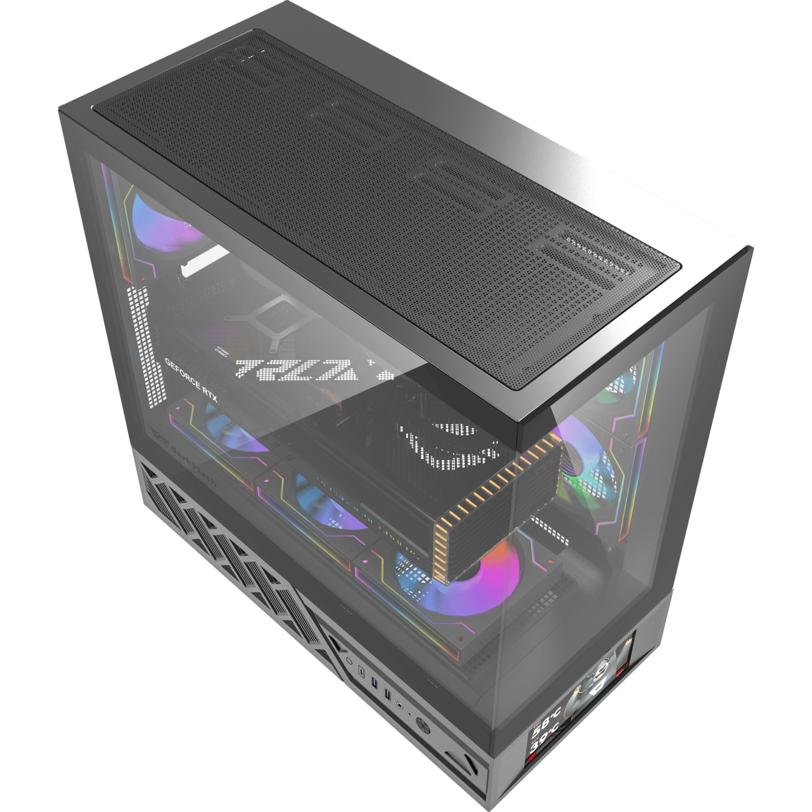 Корпус DARKFLASH DS950V Black