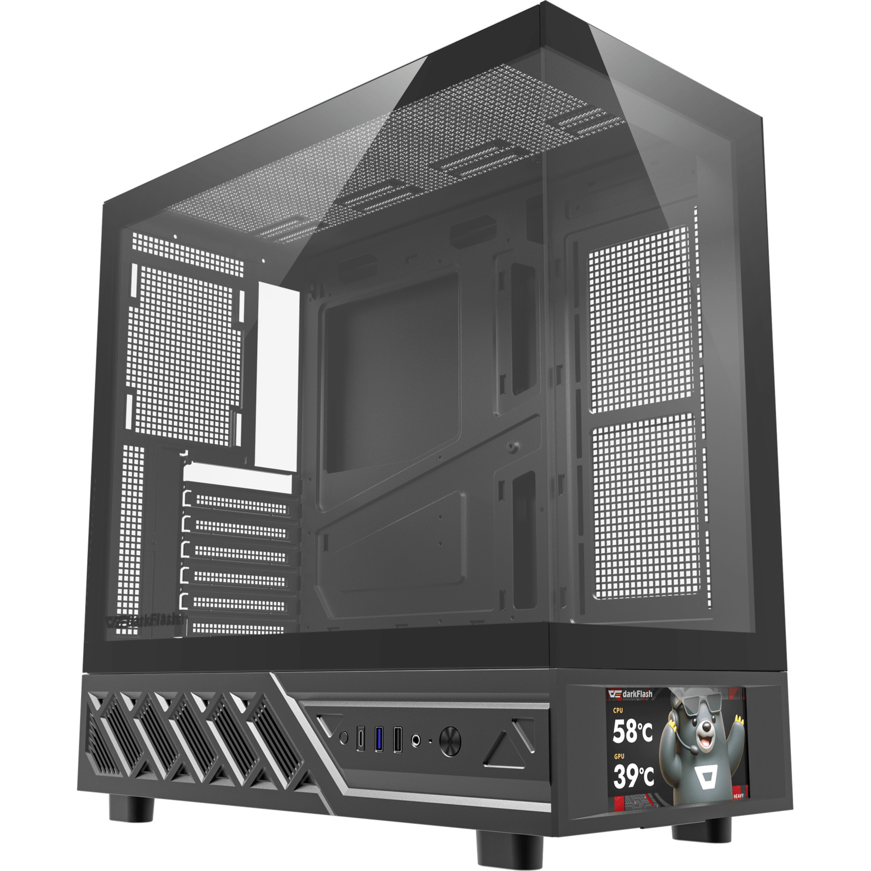 Корпус DARKFLASH DS950V Black