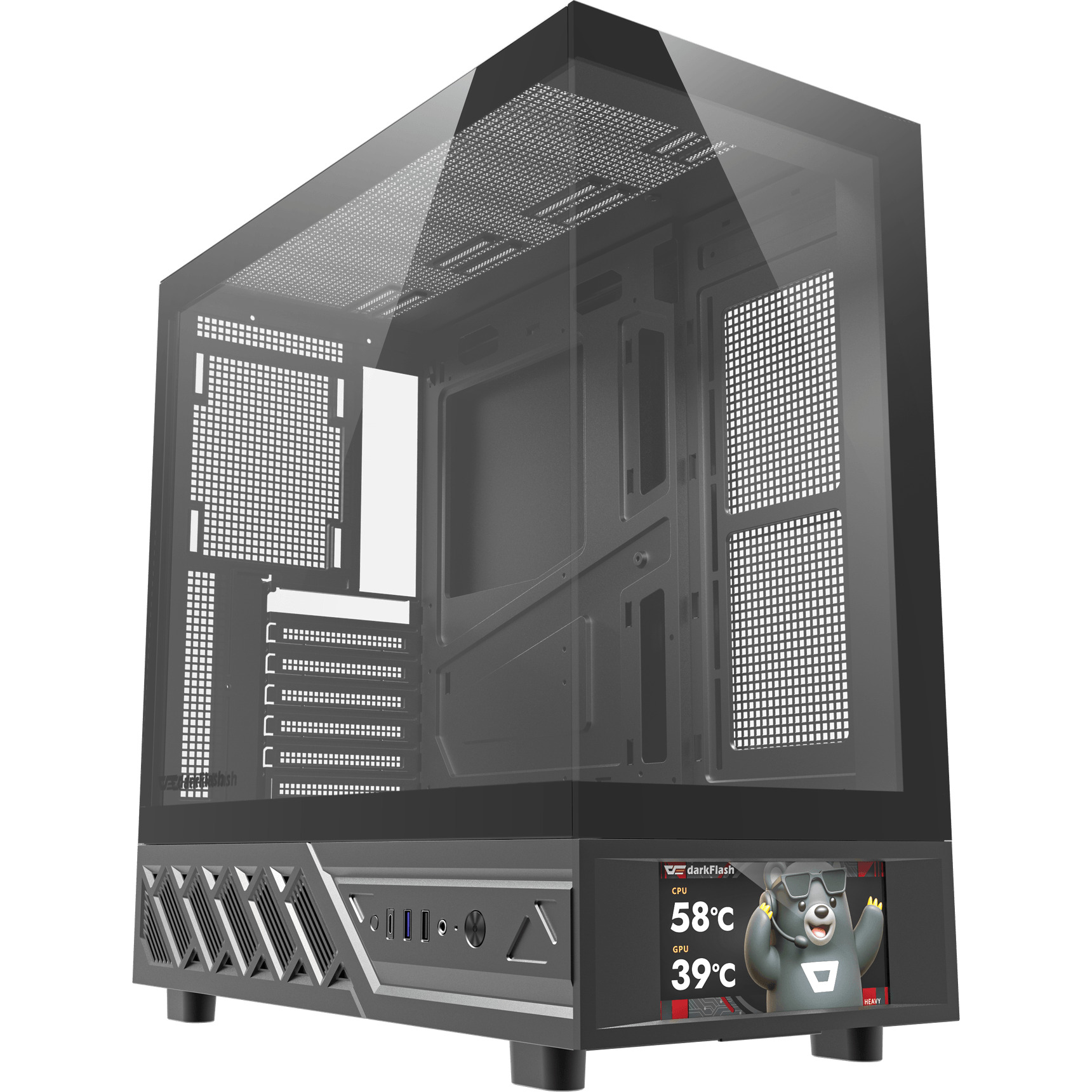 Корпус DARKFLASH DS950V Black