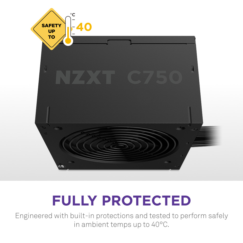 Блок питания 750W NZXT C750 (PA-7B3BB-EU)