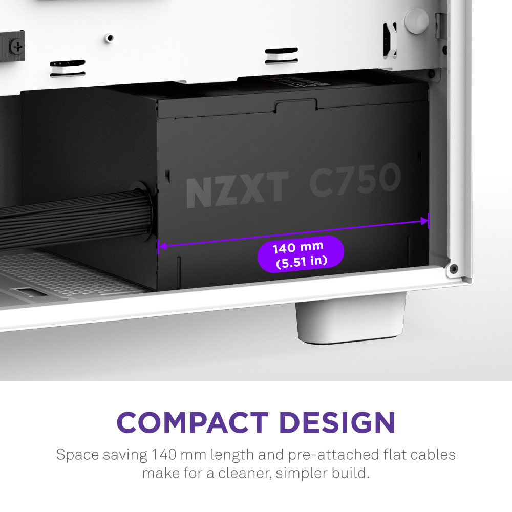Блок питания 750W NZXT C750 (PA-7B3BB-EU)