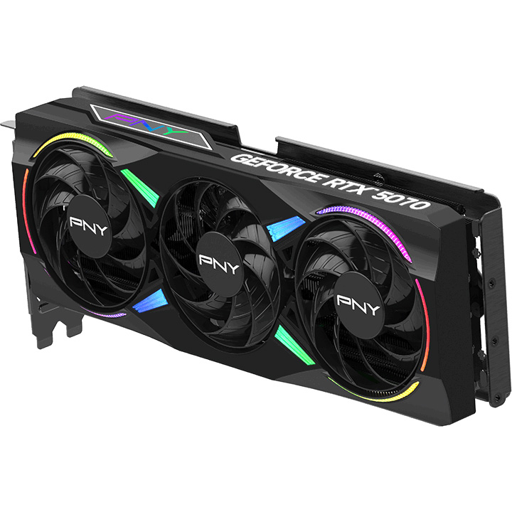 Відеокарта PNY GeForce RTX 5070 ARGB Epic-X OC Triple Fan (VCG507012TFXXPB1-O)