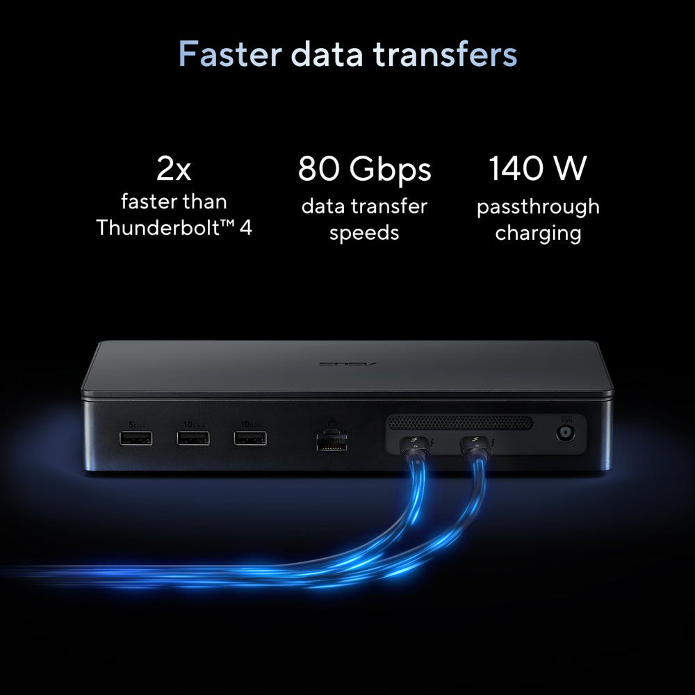 Док-станция ASUS Master Thunderbolt 5 Dock DC510 (90XB09NN-BDS010)