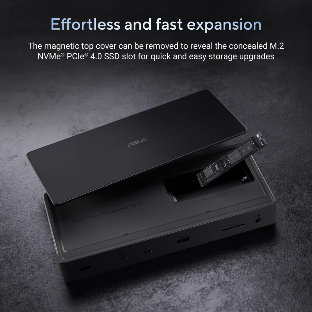 Док-станция ASUS Master Thunderbolt 5 Dock DC510 (90XB09NN-BDS010)