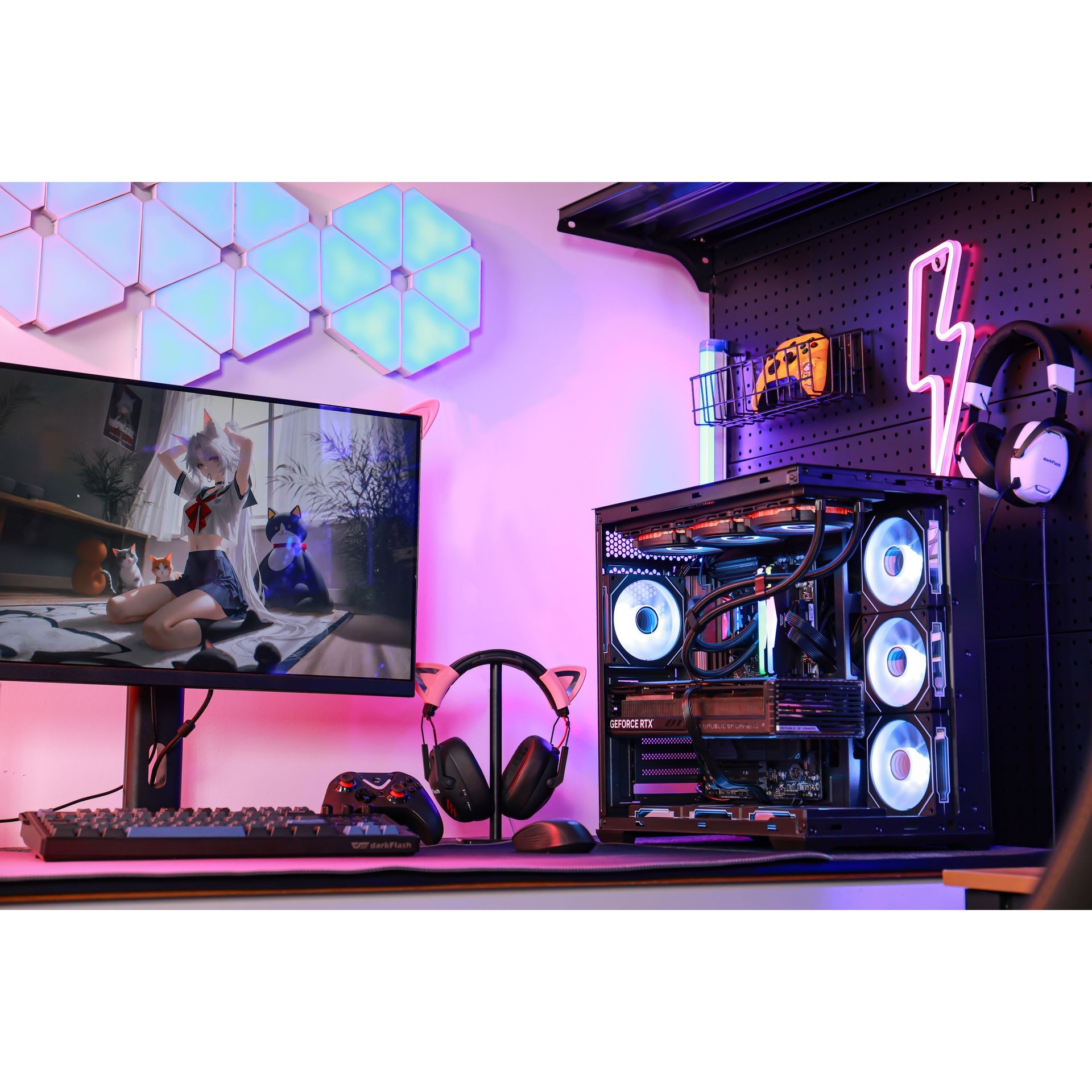 Корпус DARKFLASH C280 Black