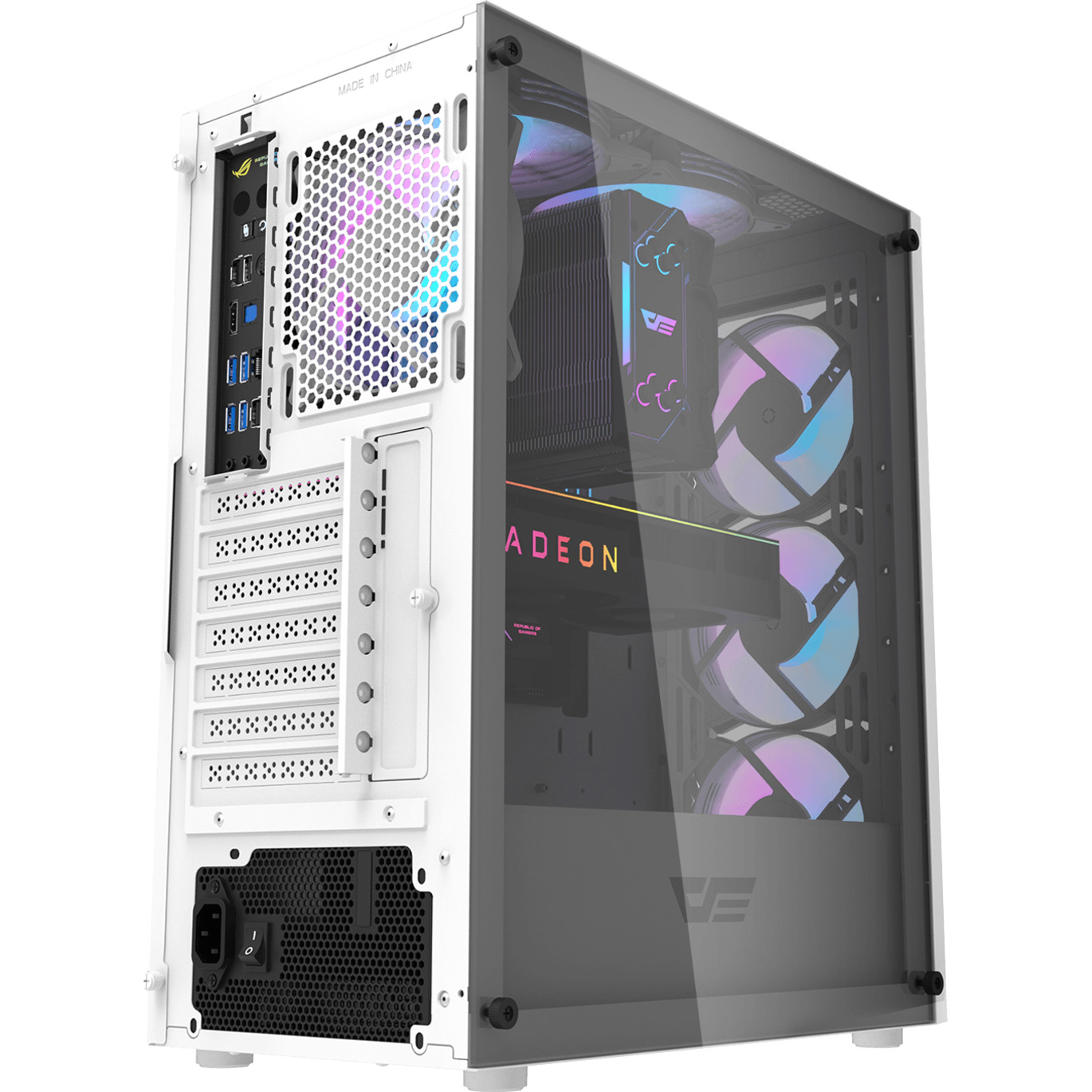 Корпус DARKFLASH DK352 PLUS White