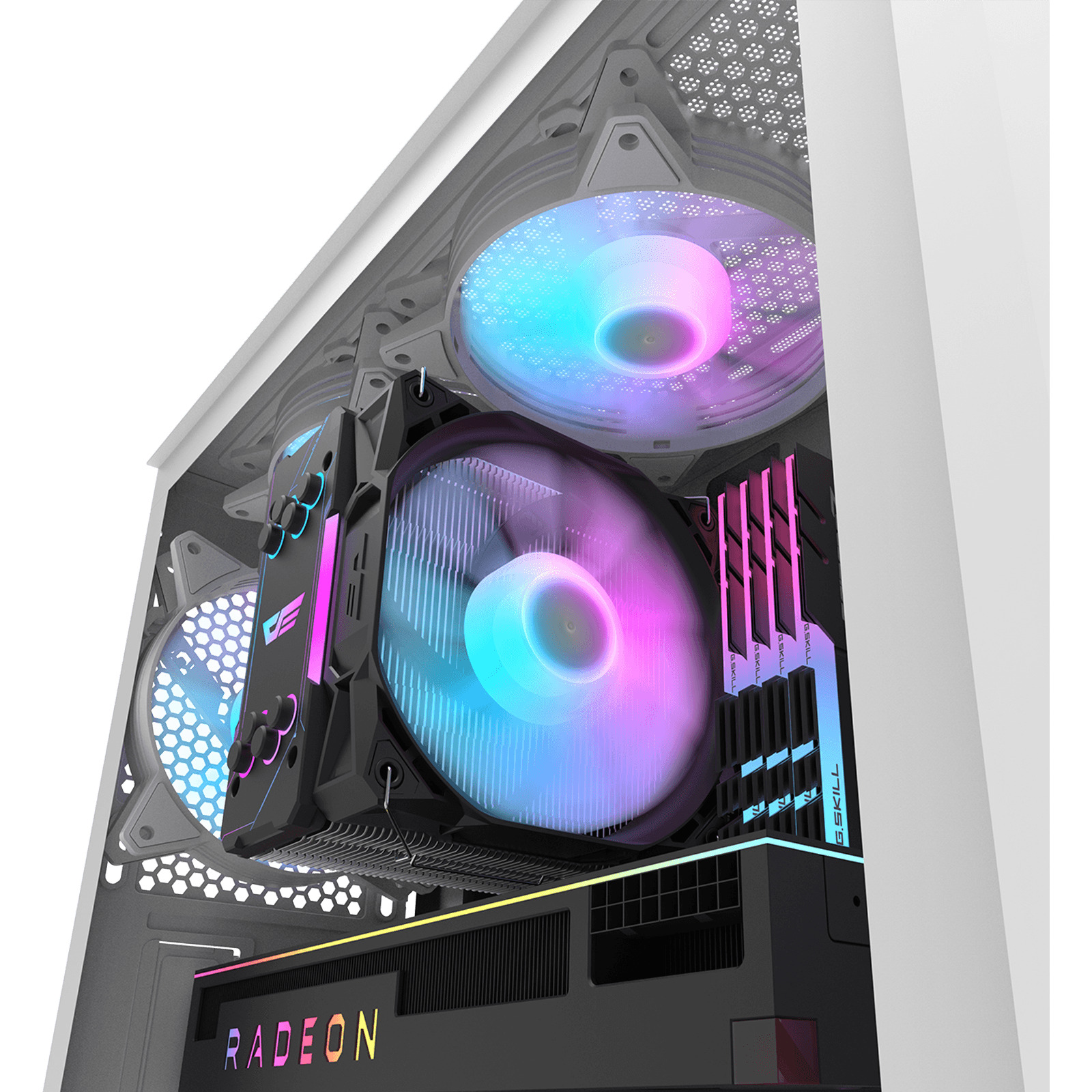 Корпус DARKFLASH DK352 PLUS White