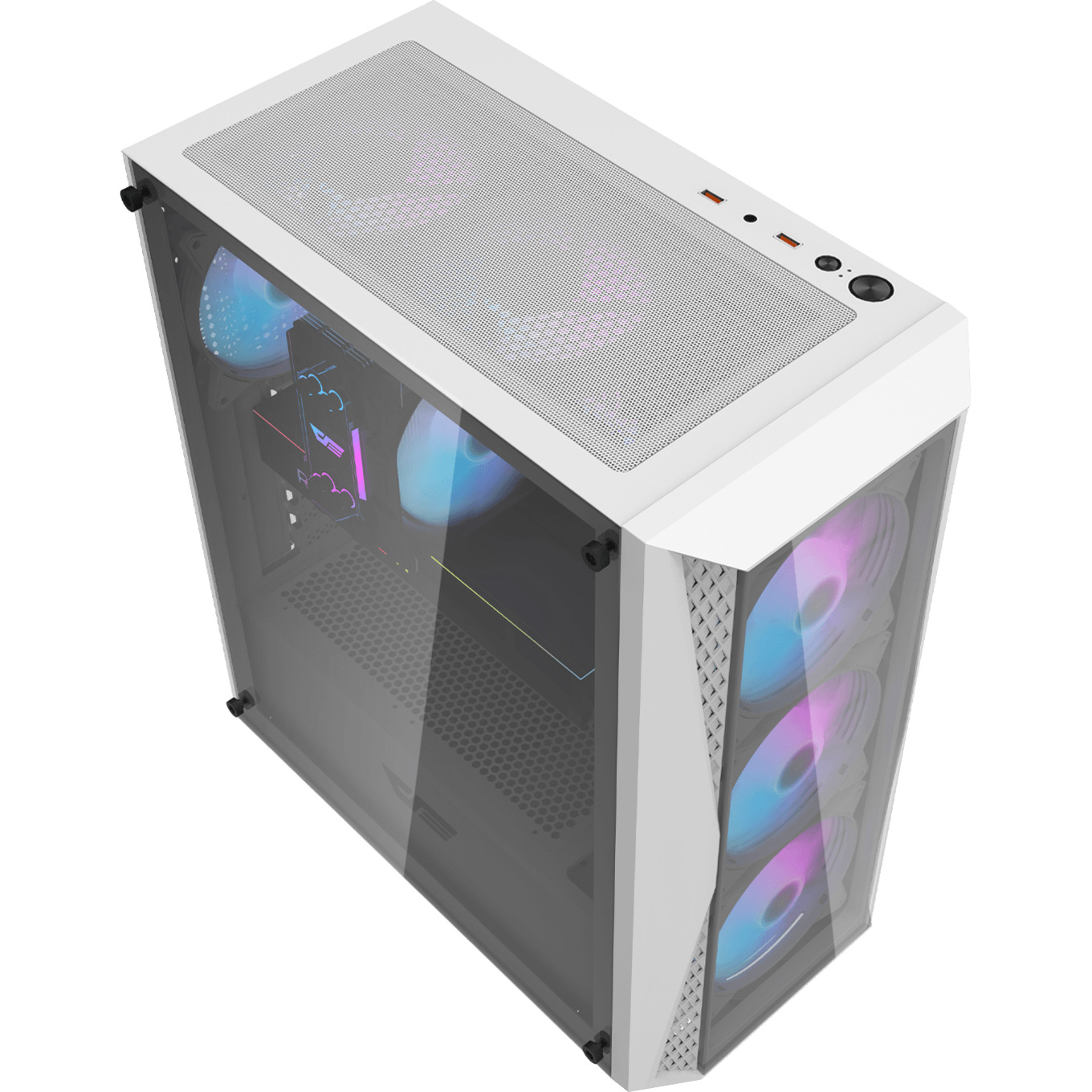 Корпус DARKFLASH DK352 PLUS White
