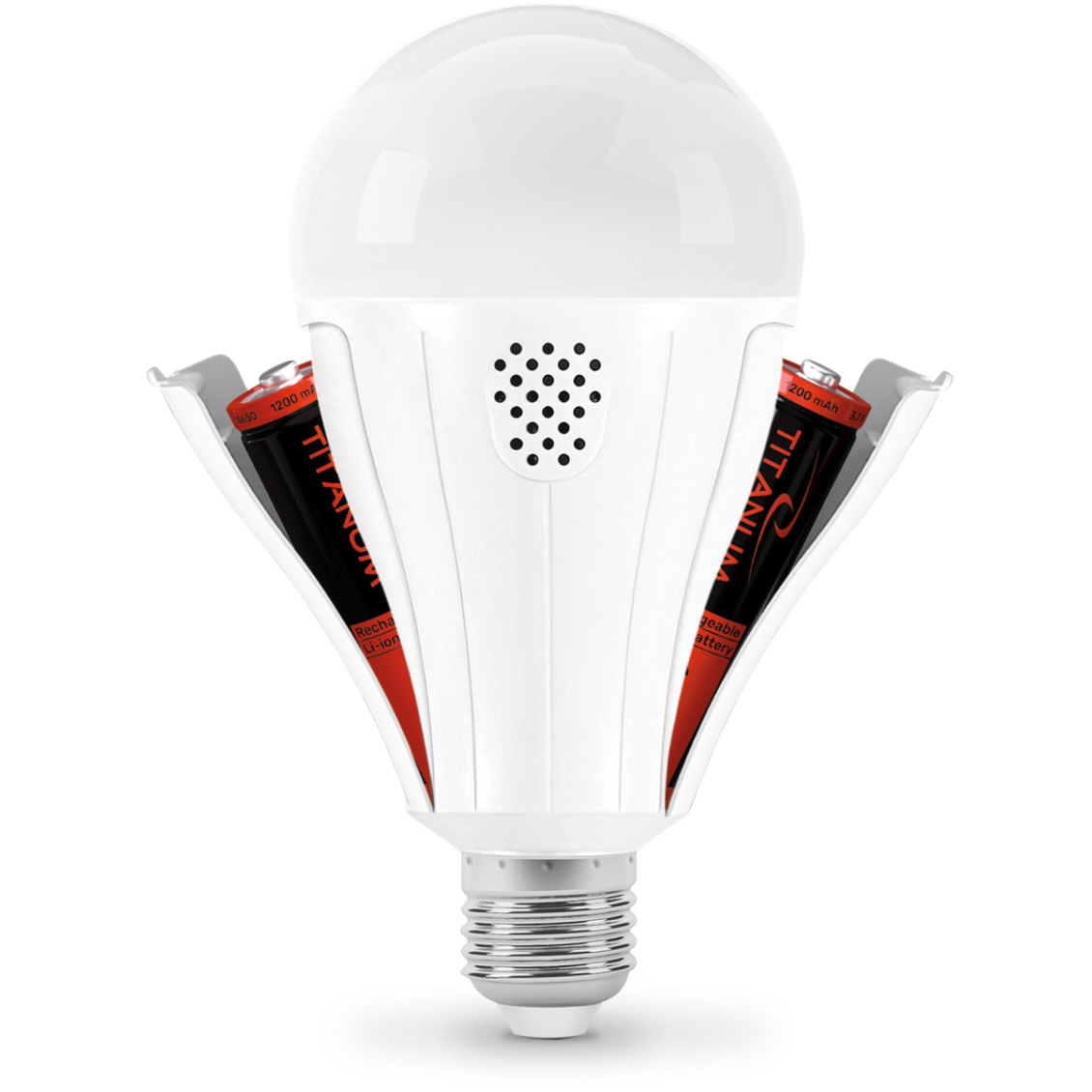Лампа аккумуляторная LED TITANUM A80 E27 12W 4000K 220V (TL-EMA80-12274)