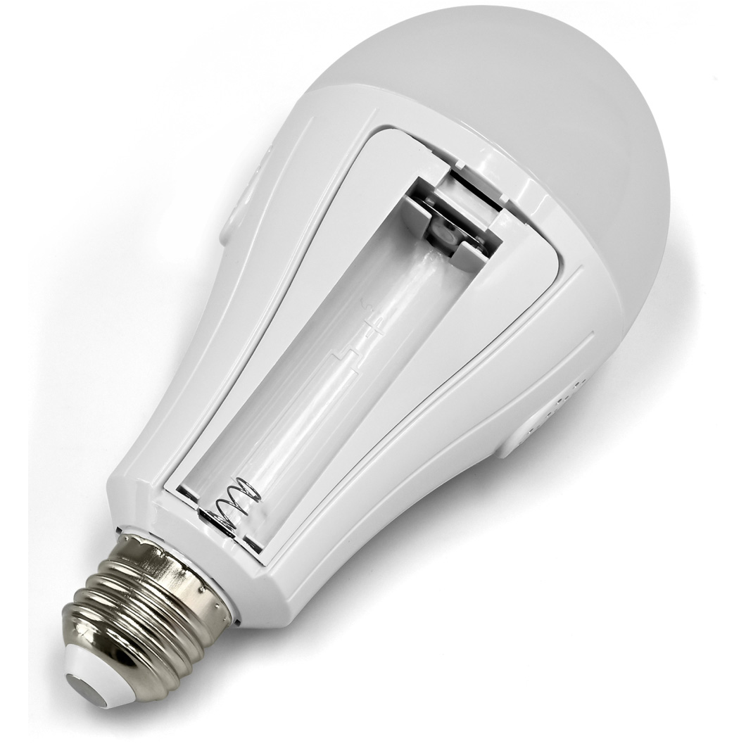 Лампа аккумуляторная LED TITANUM A80 E27 12W 4000K 220V (TL-EMA80-12274)