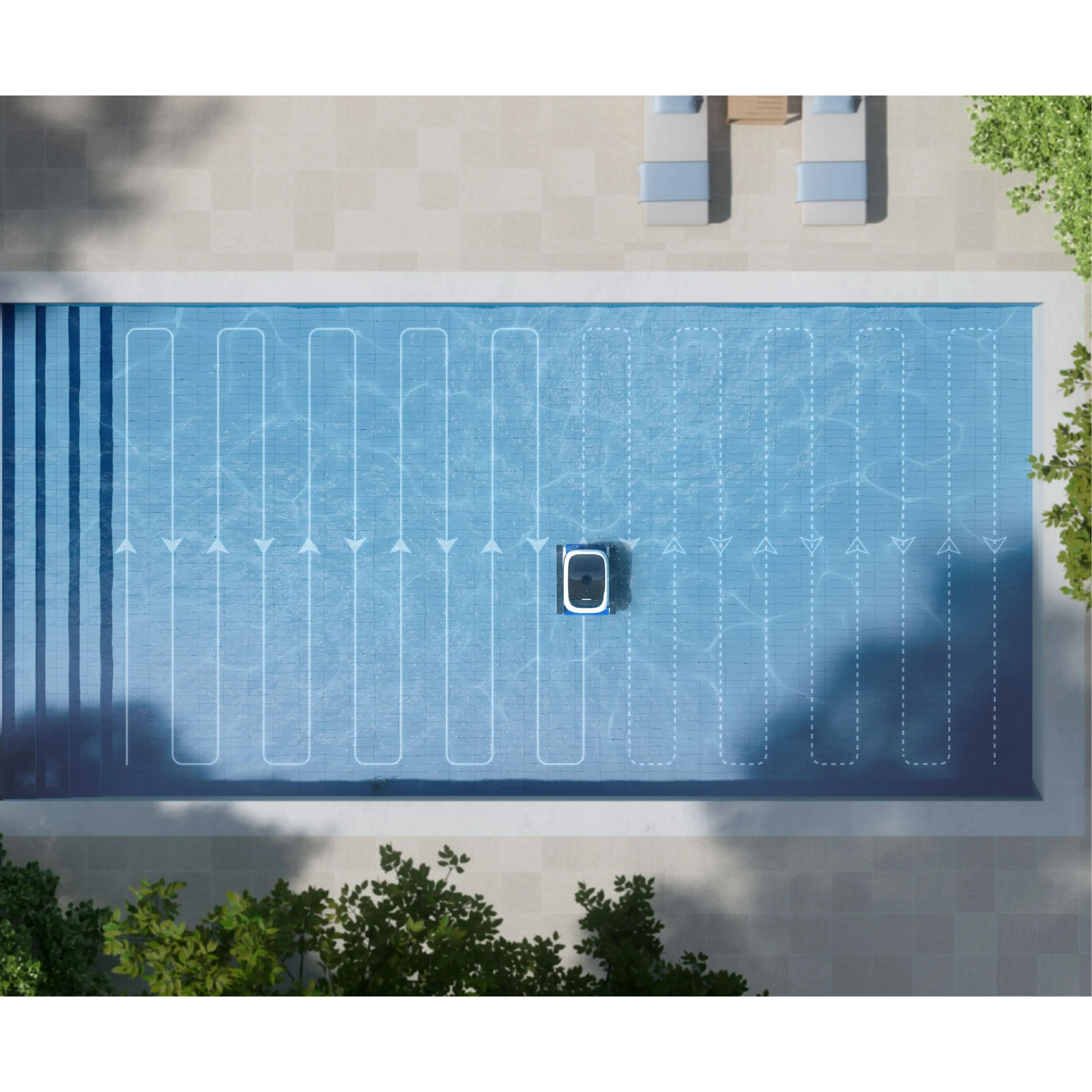 Робот-пылесос для бассейна ECOVACS Ultramarine P1