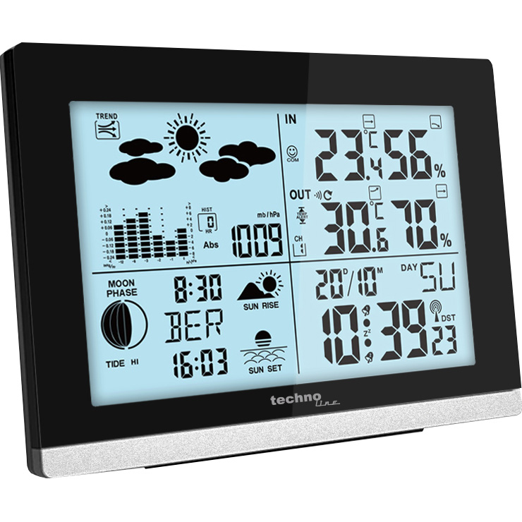 Метеостанція TECHNOLINE WS6762 Black