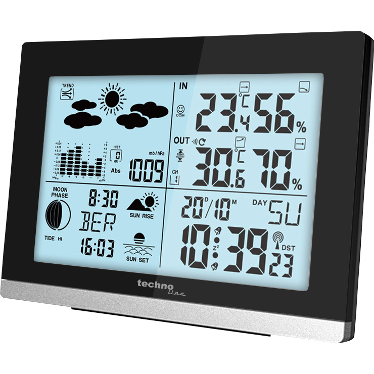Метеостанція TECHNOLINE WS6762 Black