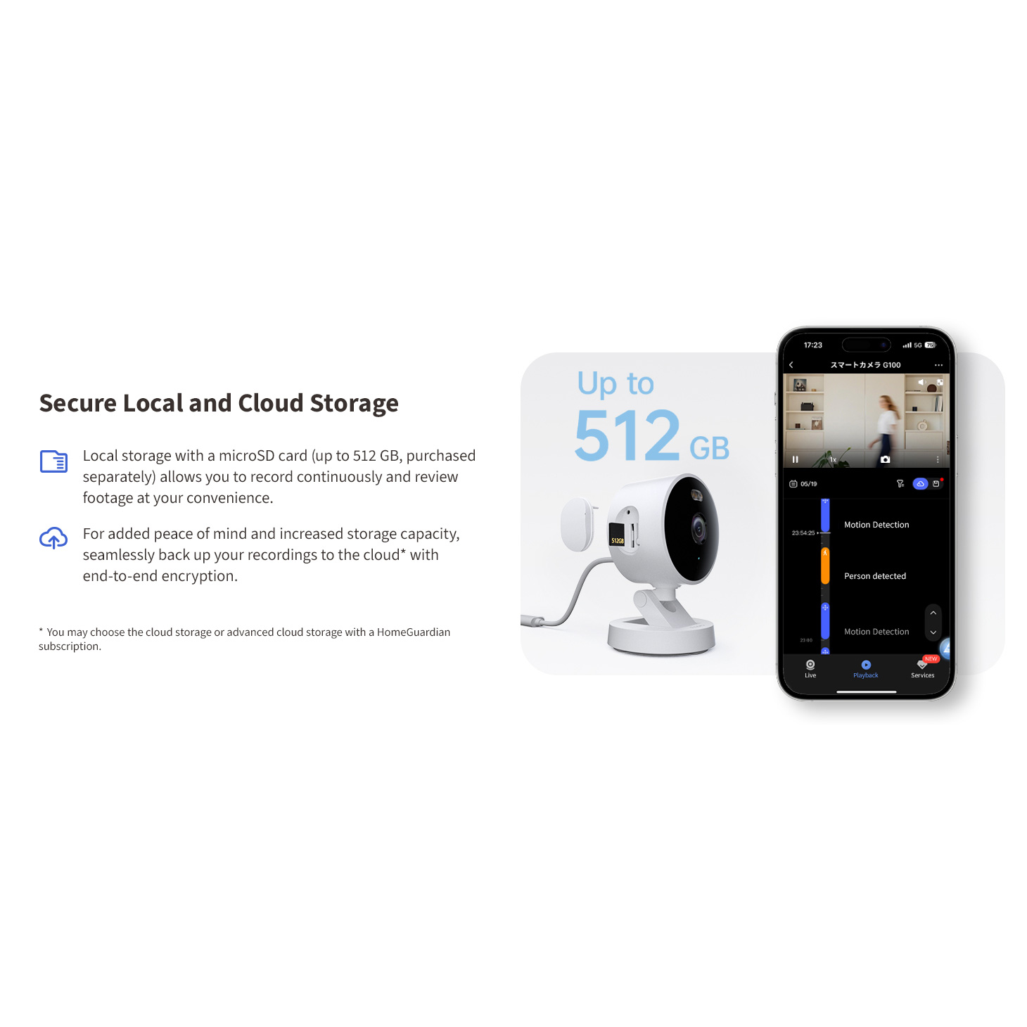IP-камера AQARA Camera G100 Select (CH-C08D-W)