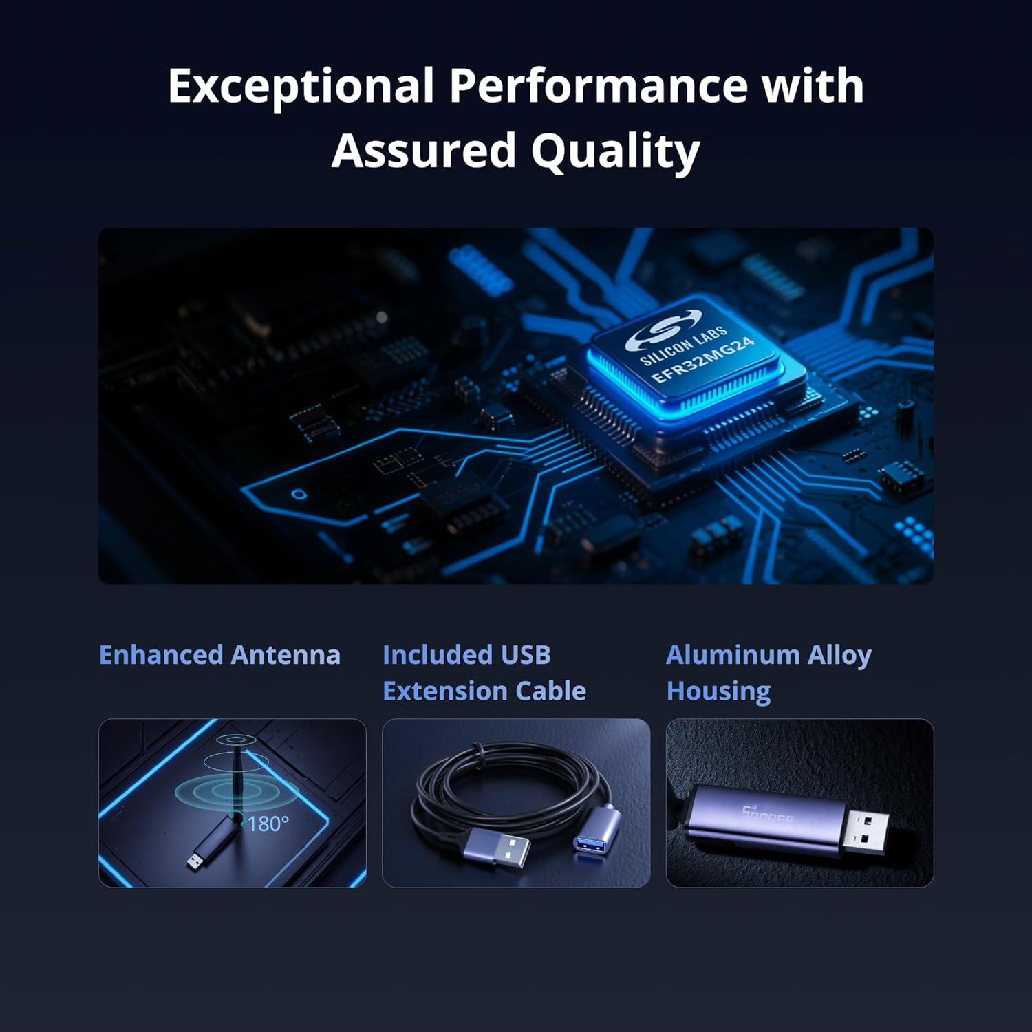 USB-адаптер SONOFF Zigbee/Thread USB Dongle  Plus