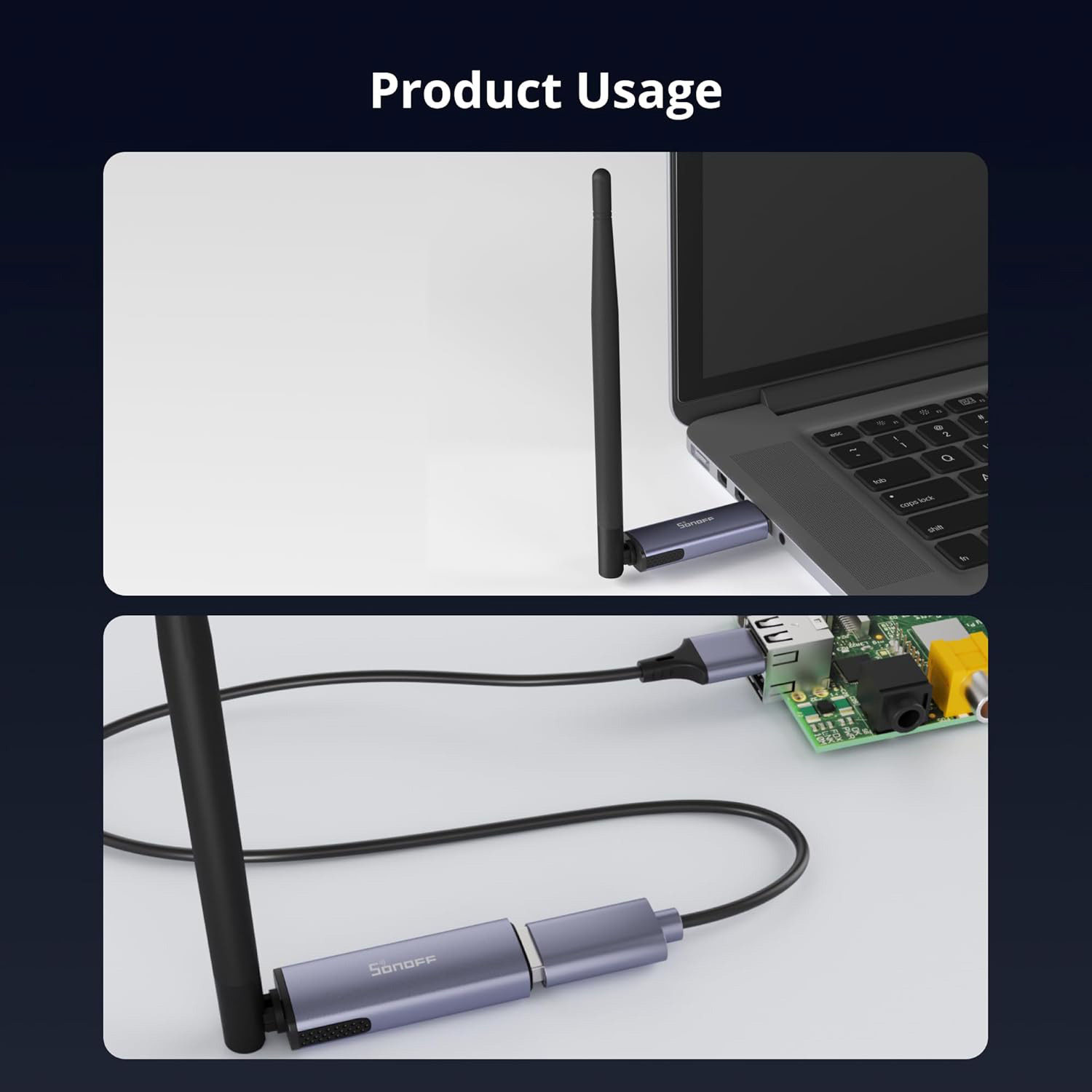 USB-адаптер SONOFF Zigbee/Thread USB Dongle  Plus
