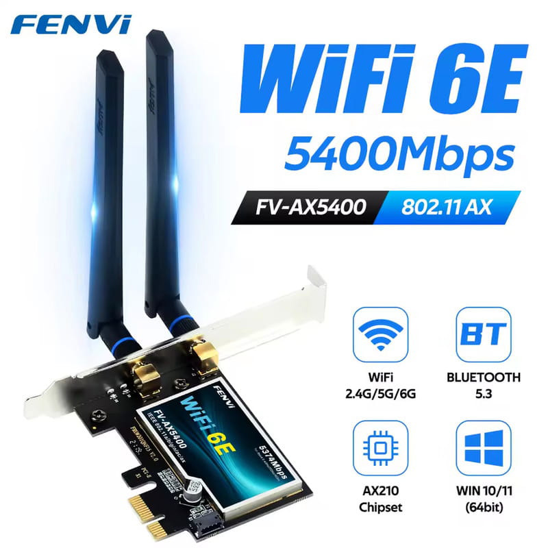Wi-Fi адаптер FENVI FV-AX5400