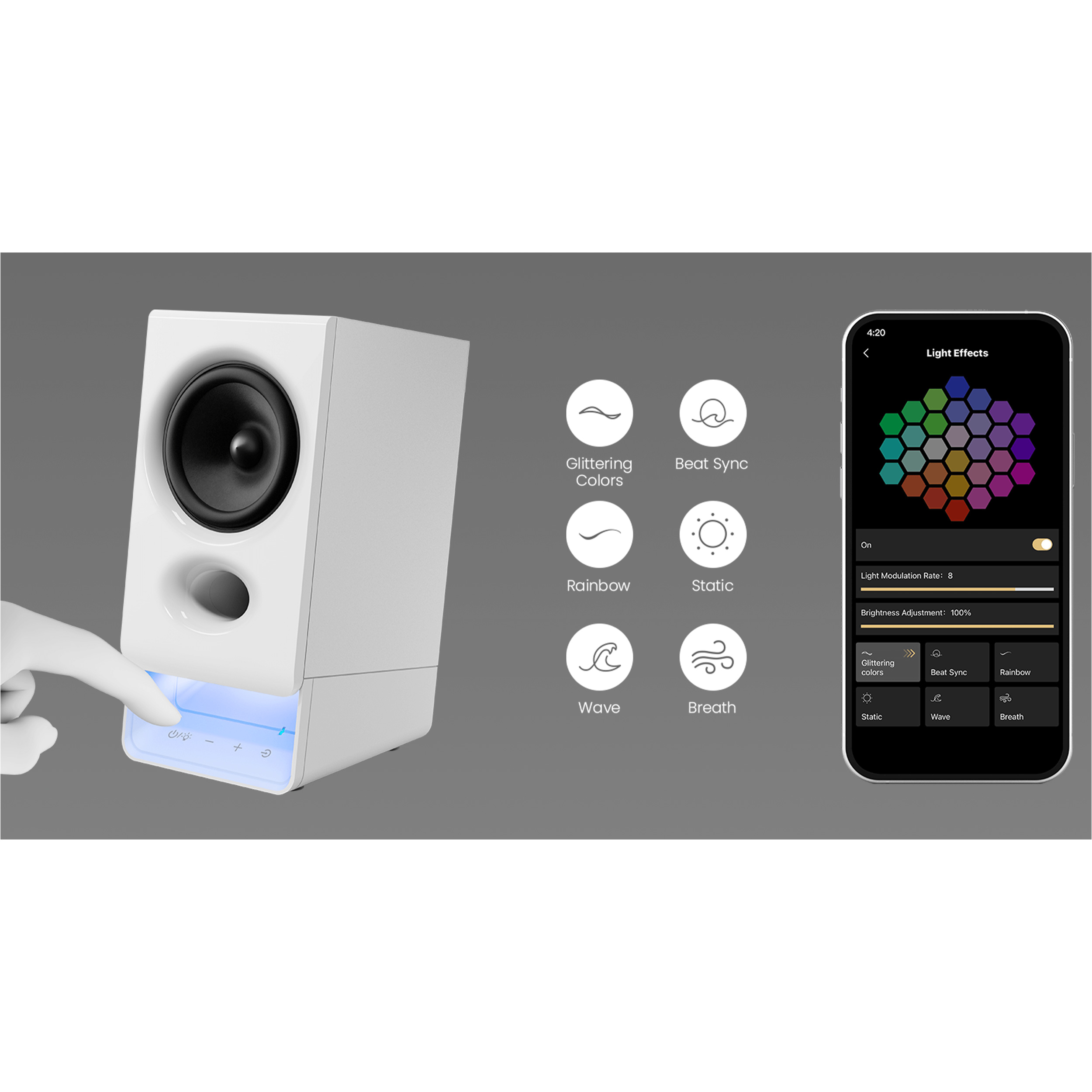 Акустическая система EDIFIER R20BT White