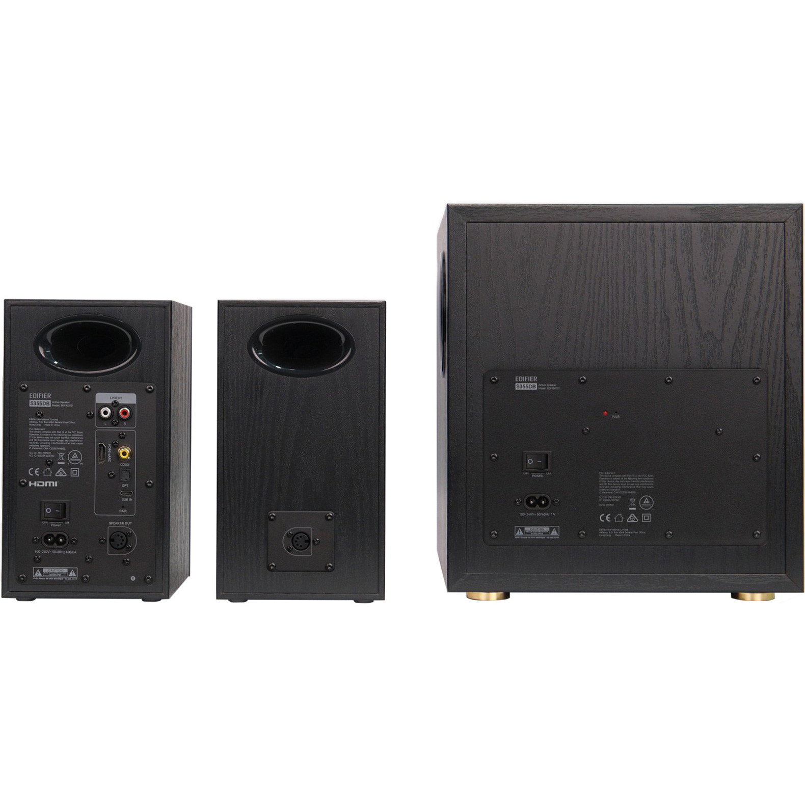 Акустическая система EDIFIER S355DB Black