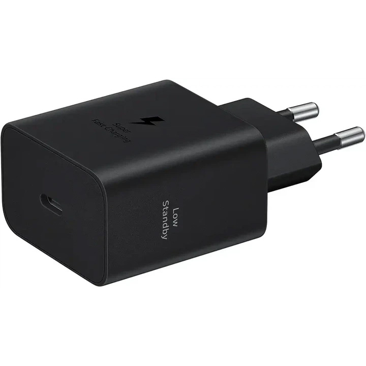 Беспроводное зарядное устройство SAMSUNG EP-P2900 Magnet Wireless Charger + 45W Lader Dark Gray (EP-P2900TBEGWW)