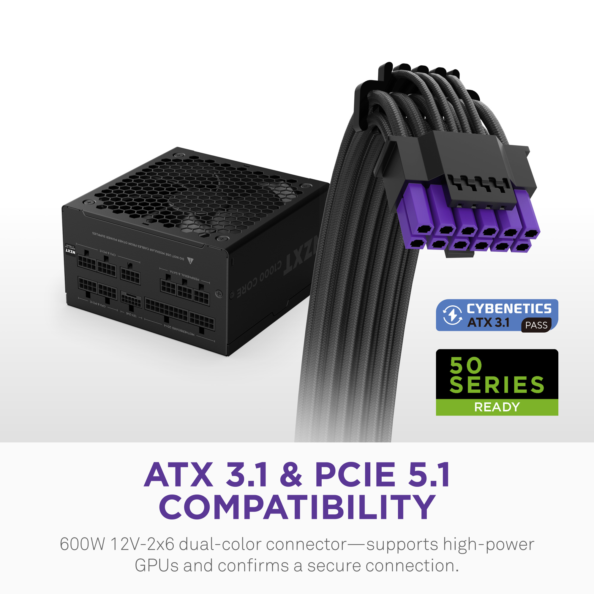 Блок живлення 1000W NZXT C1000 Gold Core (PA-0G3BB-EU)