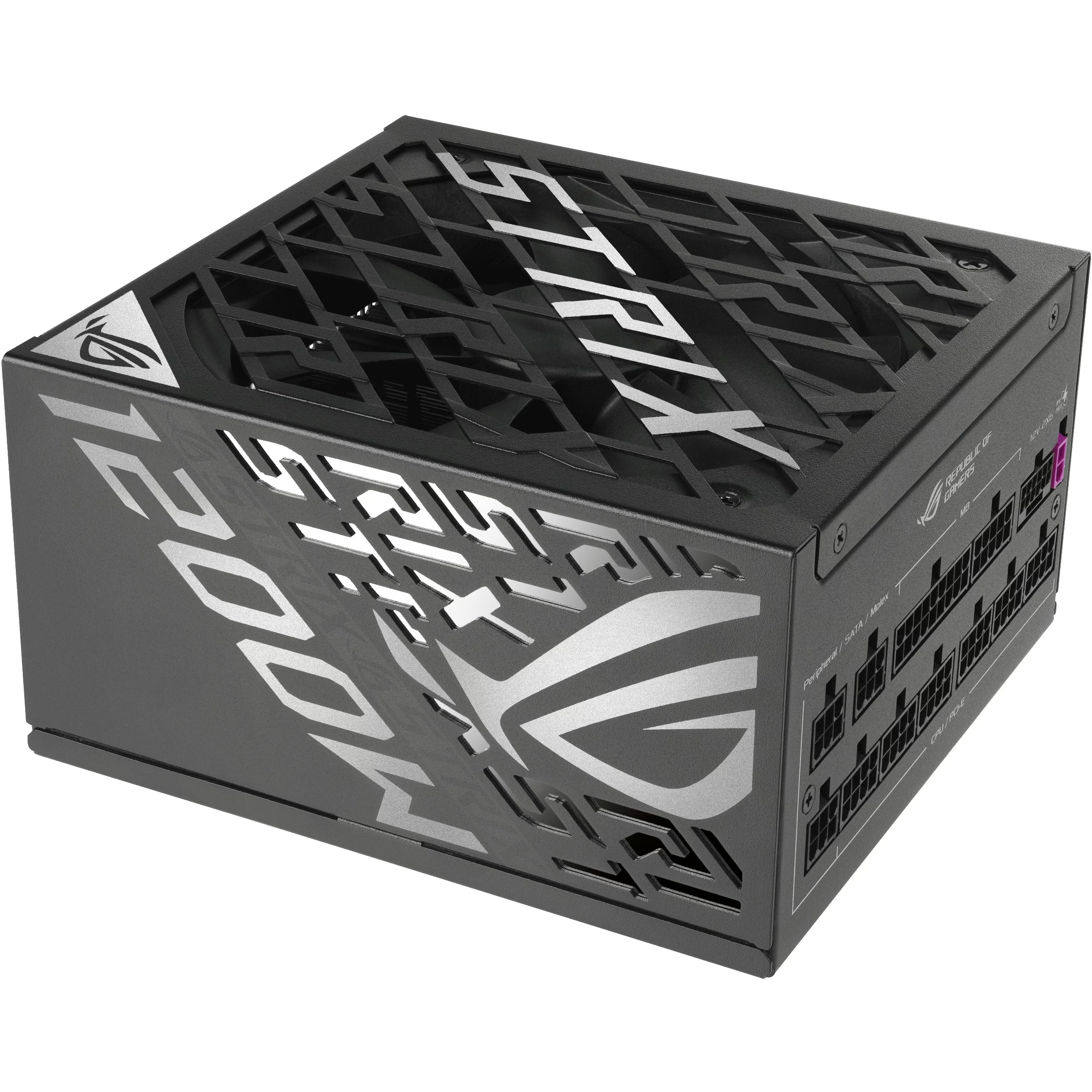Блок питания 1200W ASUS ROG Strix 1200W Platinum (ROG Equalizer) (90YE00W6-B0NA00)