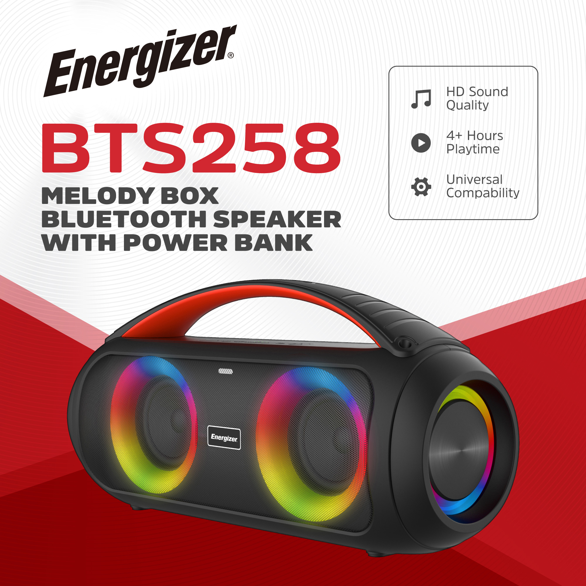 Бумбокс ENERGIZER BTS258