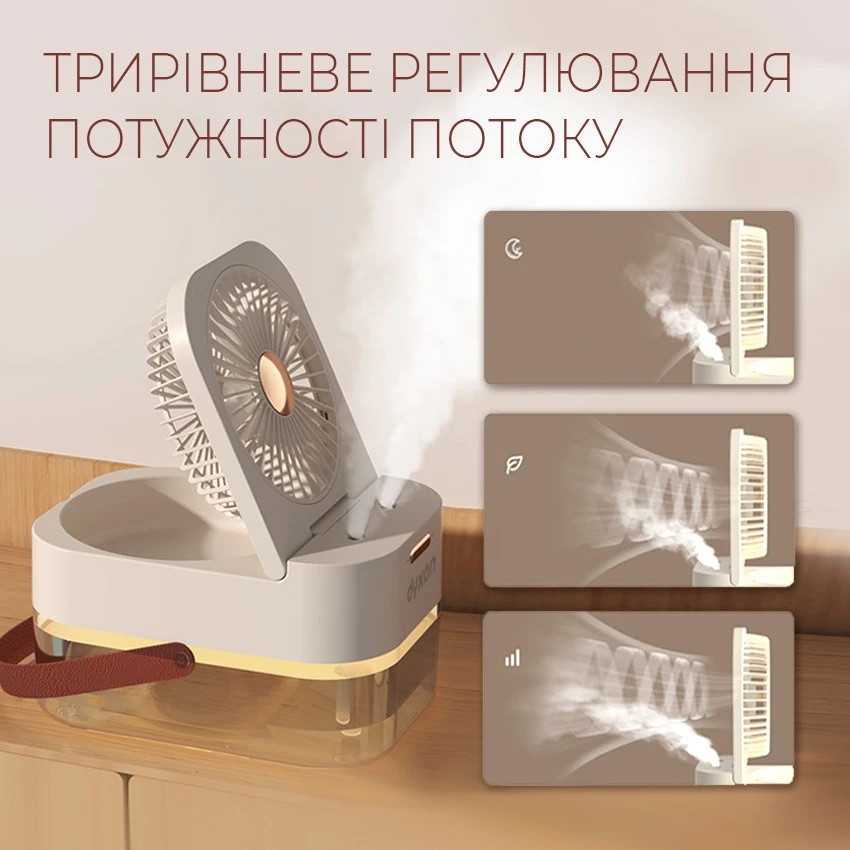 Настольный портативный вентилятор DYXON Megafan 2002 White