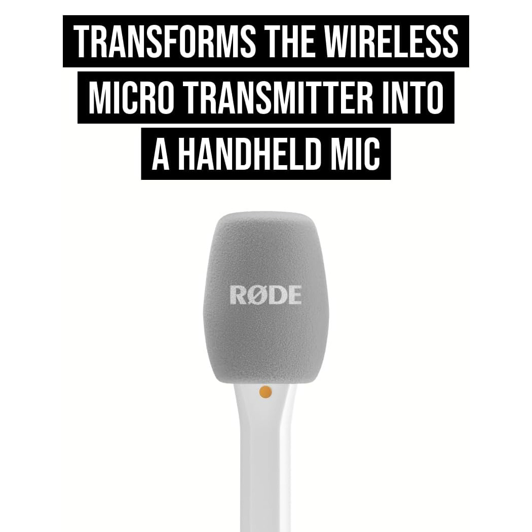 Тримач з вітрозахистом RODE Interview Micro White (INTERVIEWMICROW)