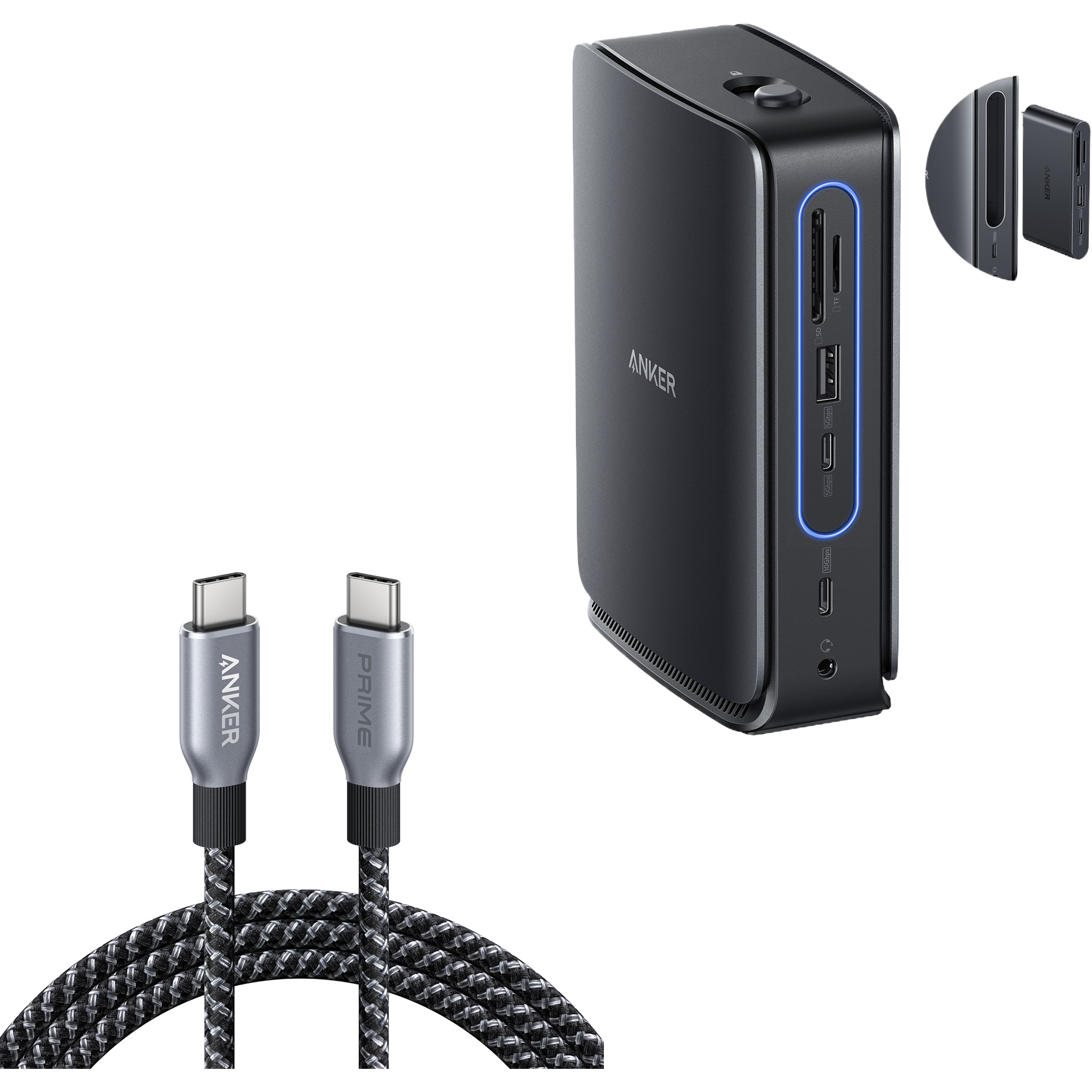 Док-станция ANKER 13-in-1 Nano Docking Station (A83C3311)